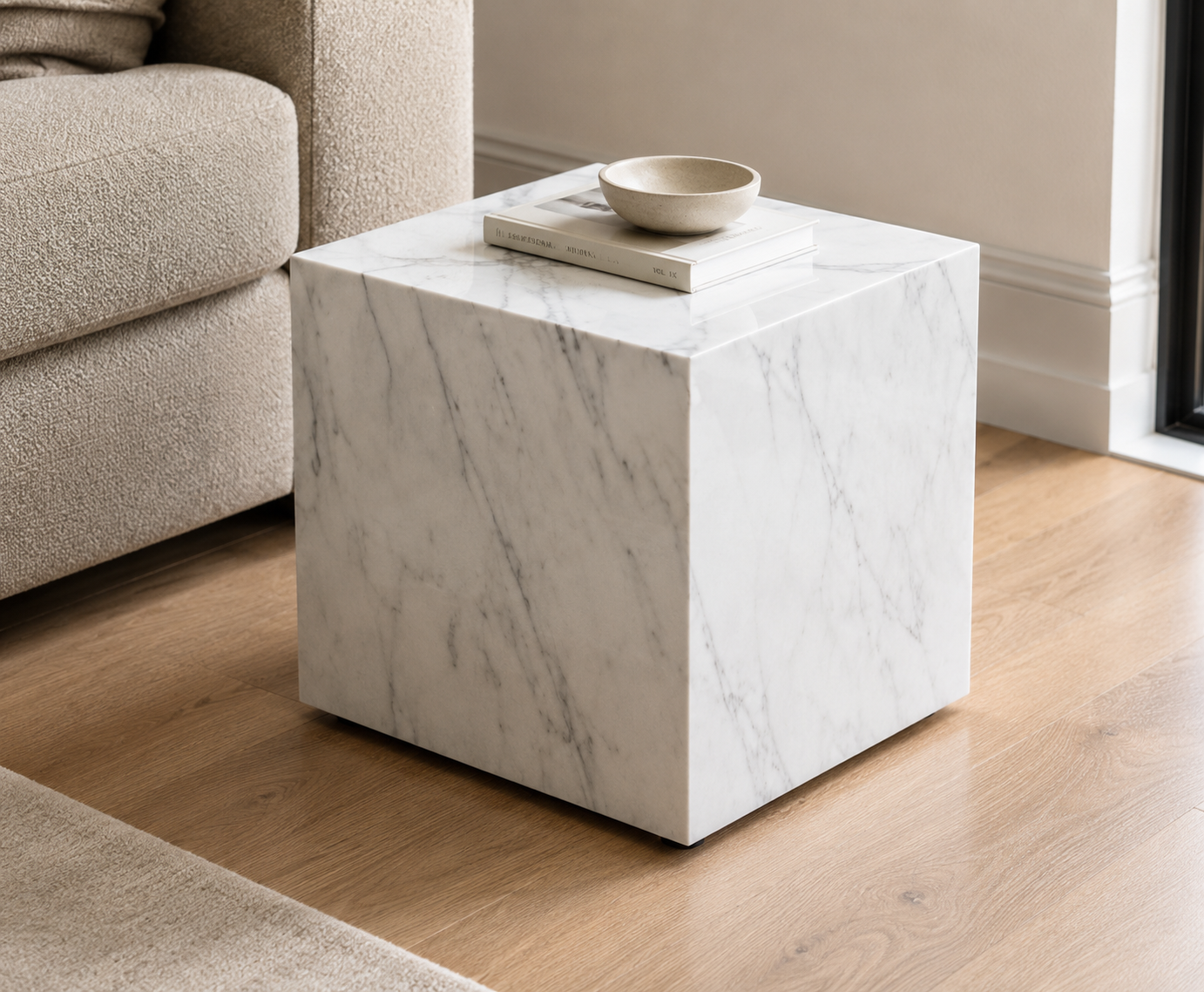 Lucas I Marble Side Table
