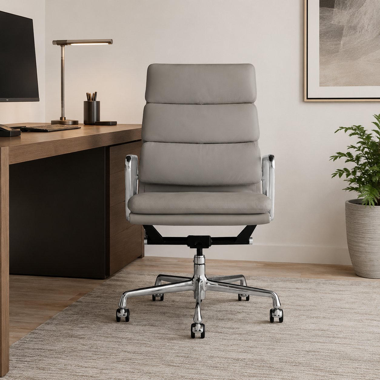 Eames Soft Pad Office Chair - High Back
