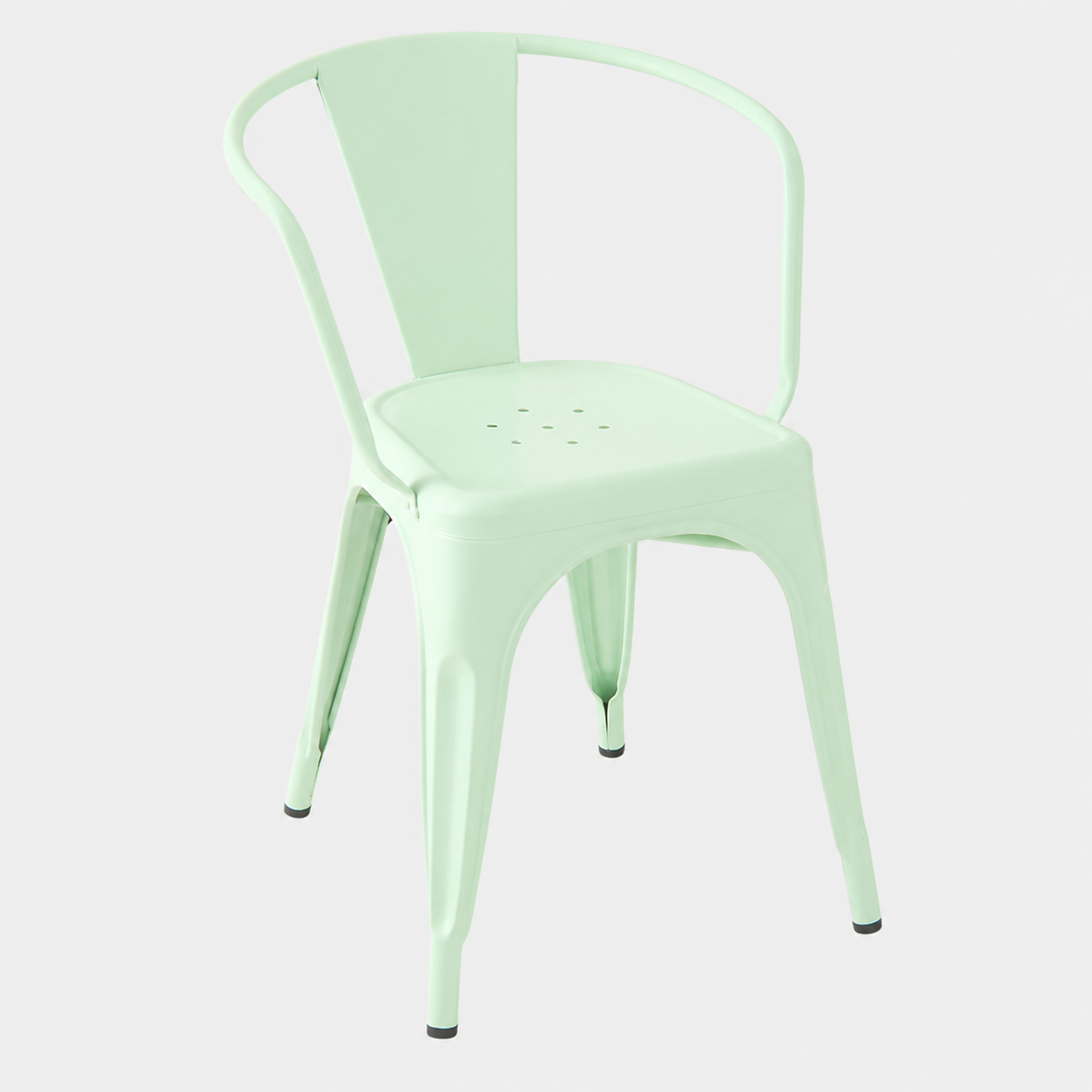 Chaise Tolix avec accoudoirs