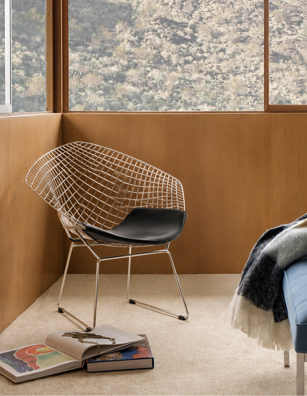 Bertoia Diamond Chair