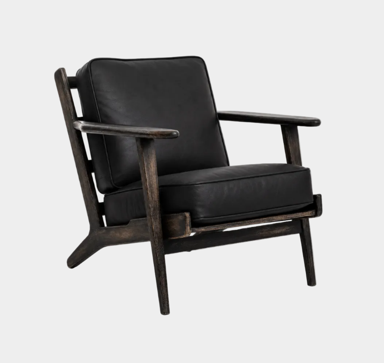 Faye Lounge Chair (Top Grain Leather)