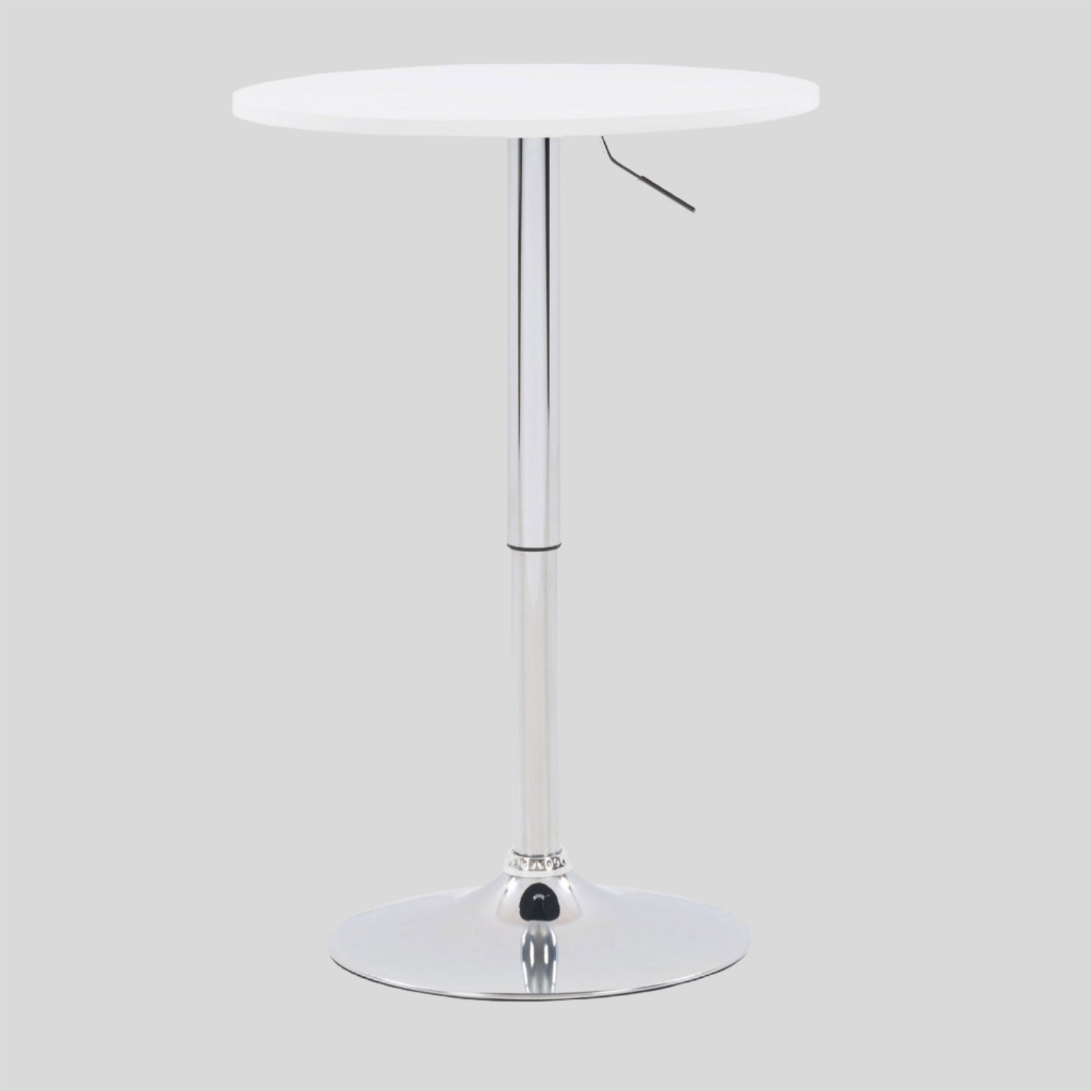 Adjustable Height Bar Table, Round