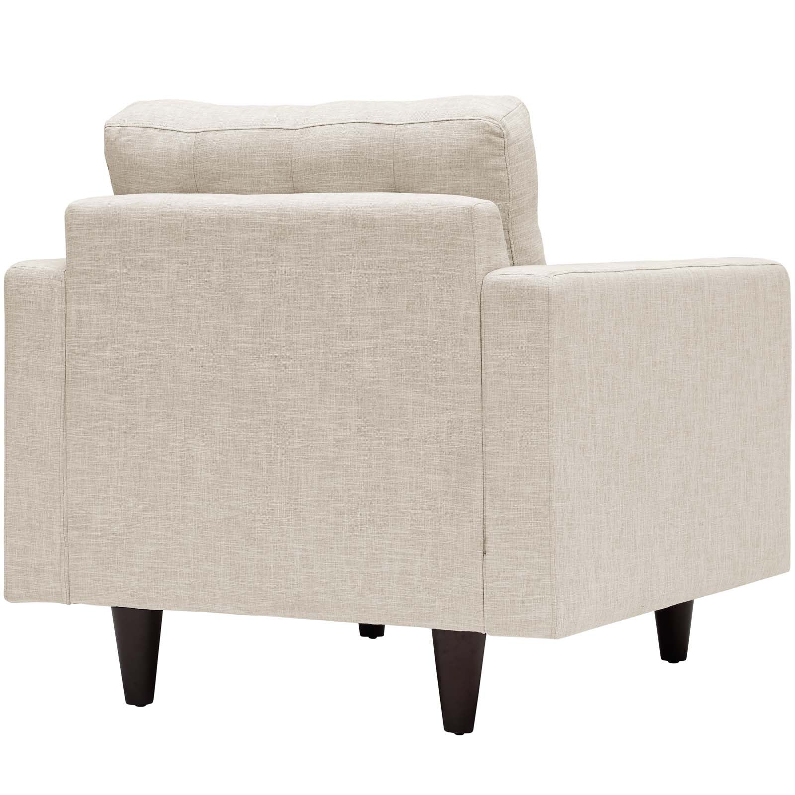 Empress Upholstered Fabric Armchair