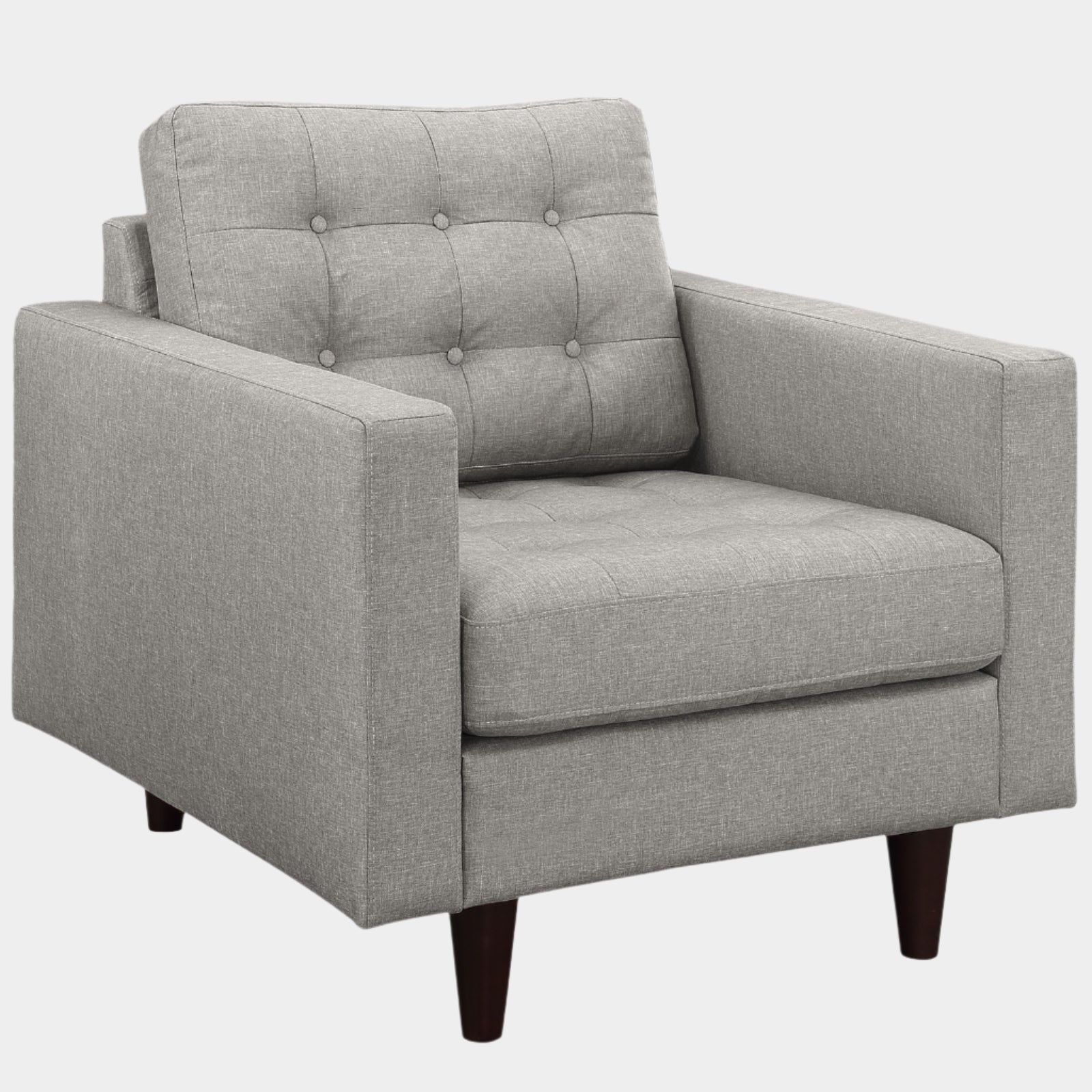 Empress Upholstered Fabric Armchair