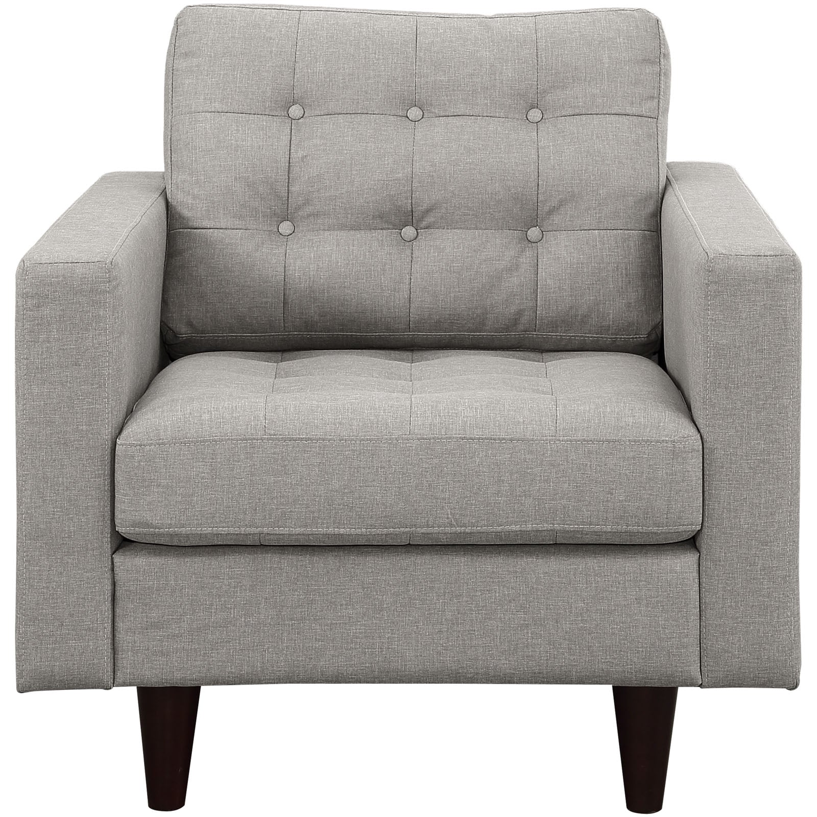 Empress Upholstered Fabric Armchair