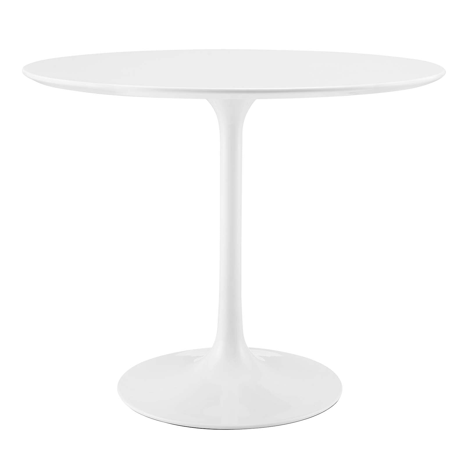 White Lacquer Tulip Dining Table (Round)