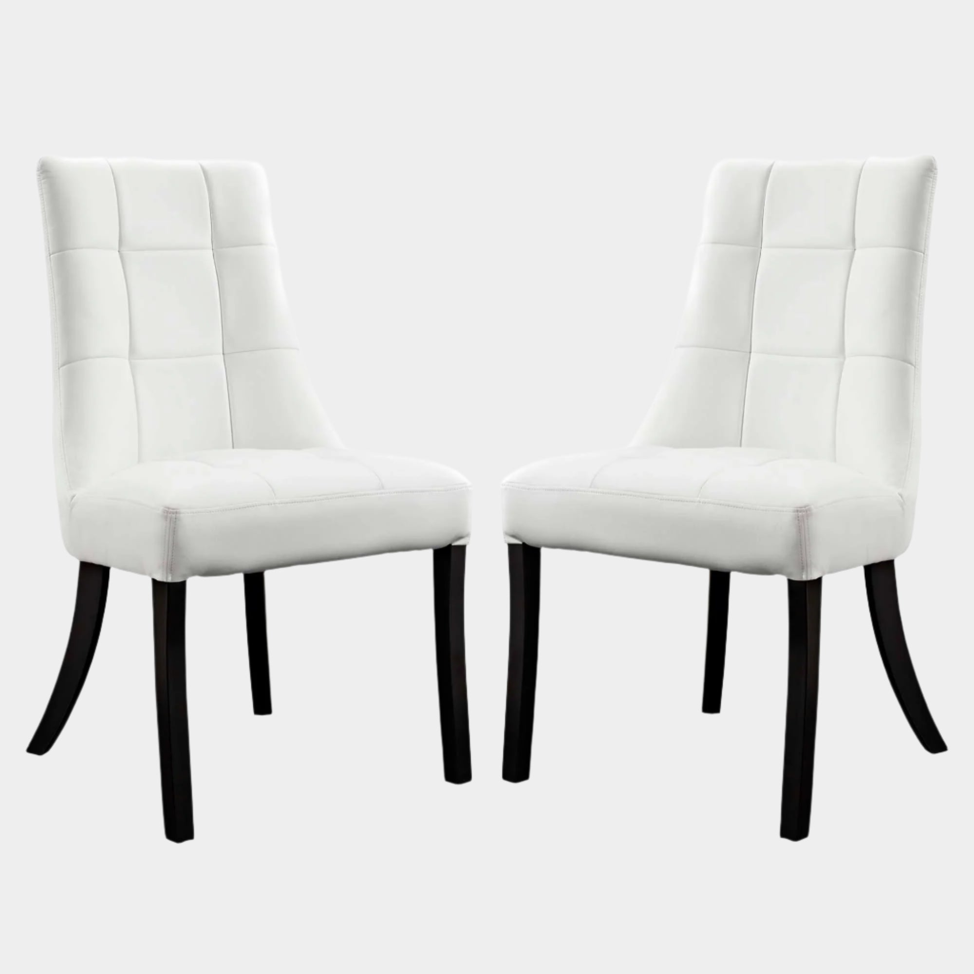 Noblesse Dining Chair Vinyl Set of 2