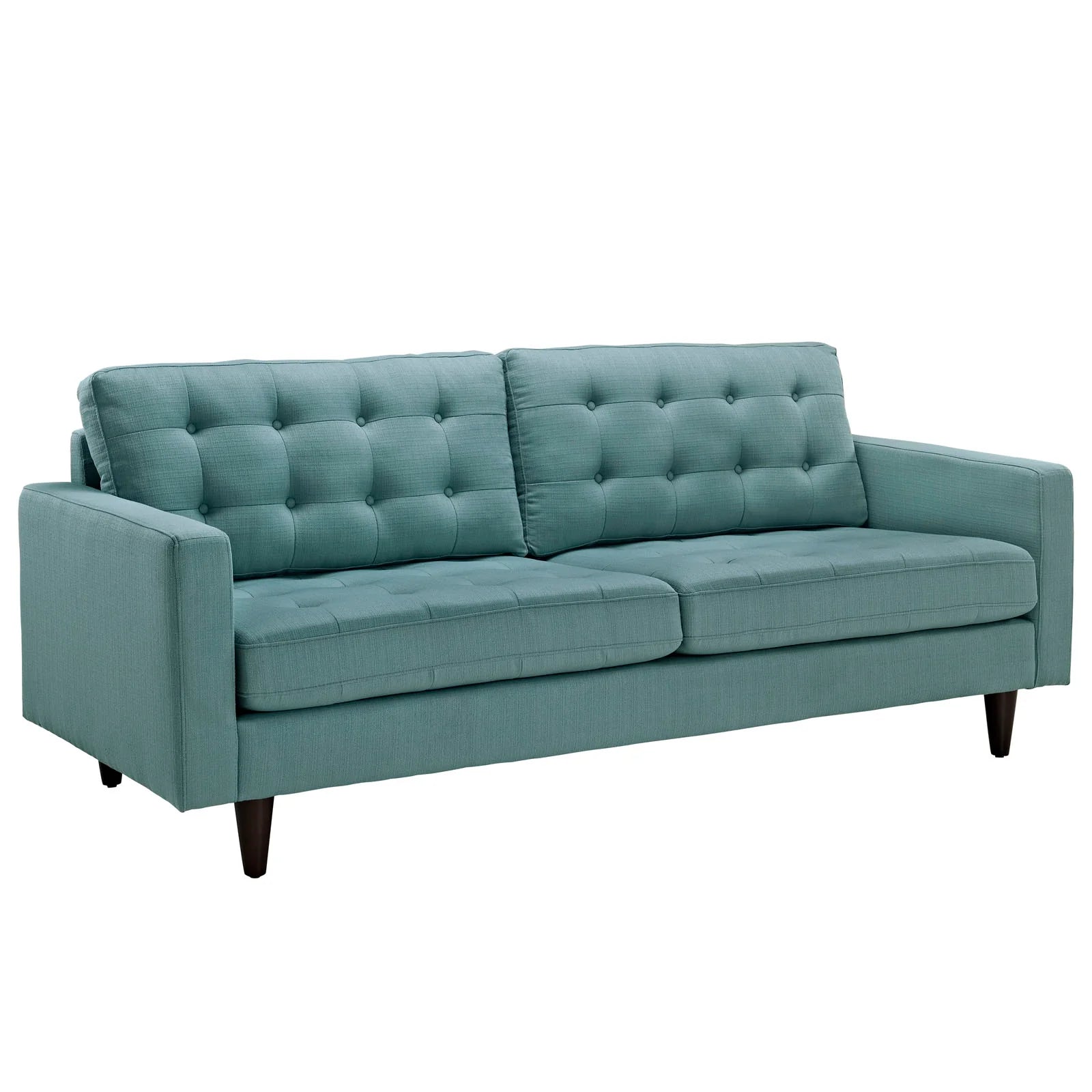 Chaise sans accoudoirs rembourrée en duvet Commix
