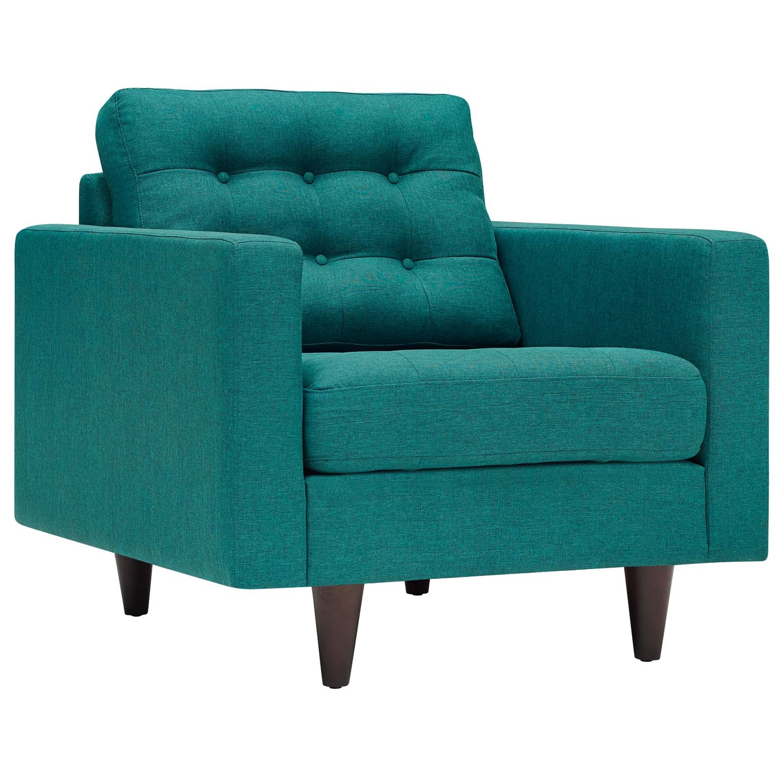 Chaise sans accoudoirs rembourrée en duvet Commix