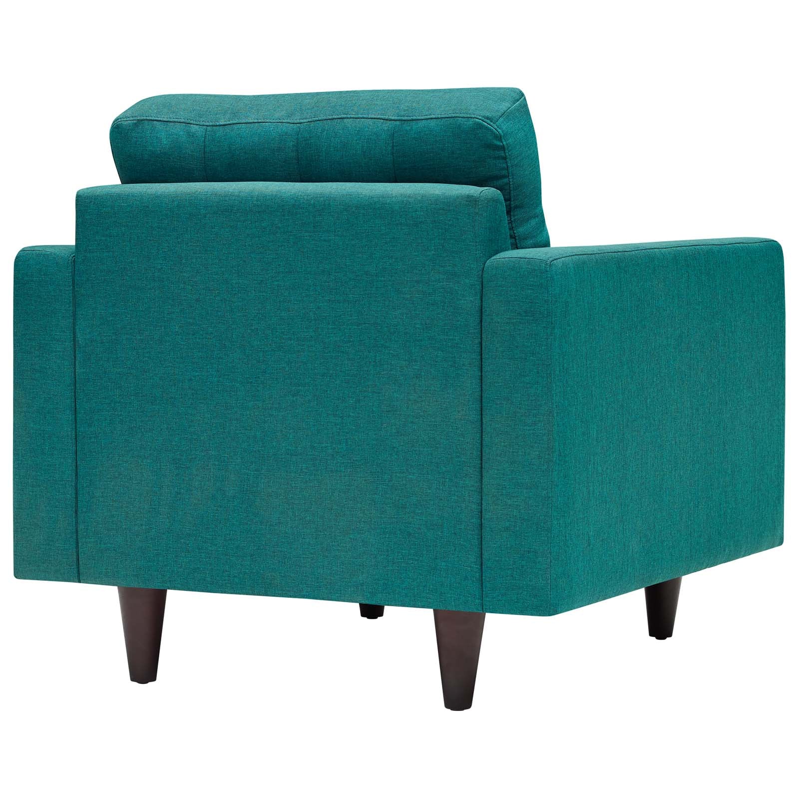 Chaise sans accoudoirs rembourrée en duvet Commix