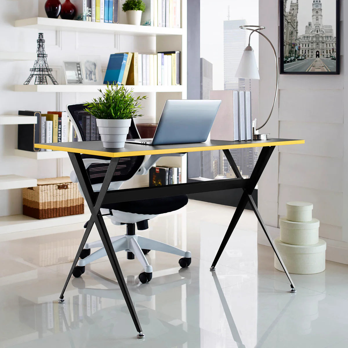 Expound Office Desk in Black