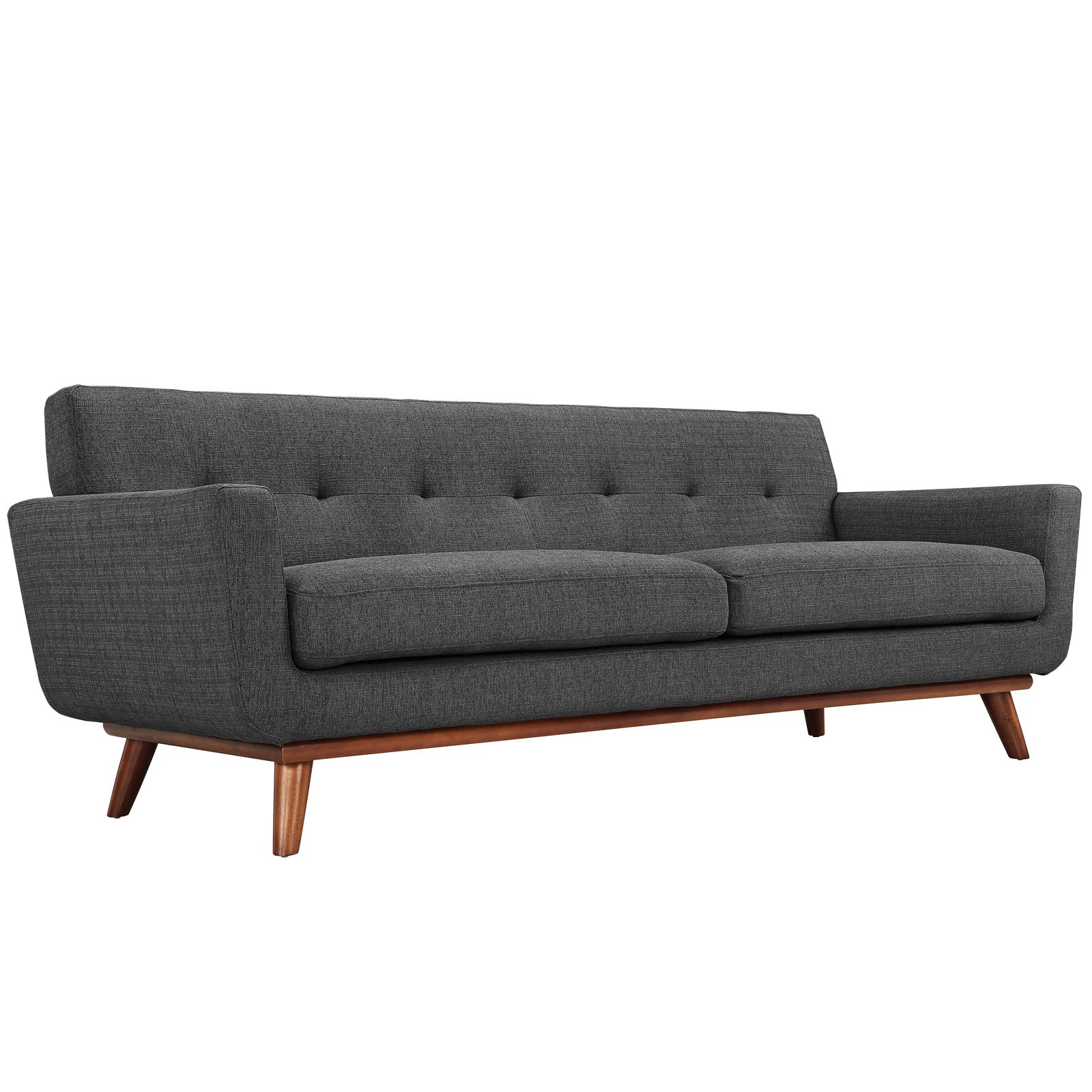Chaise sans accoudoirs rembourrée en duvet Commix