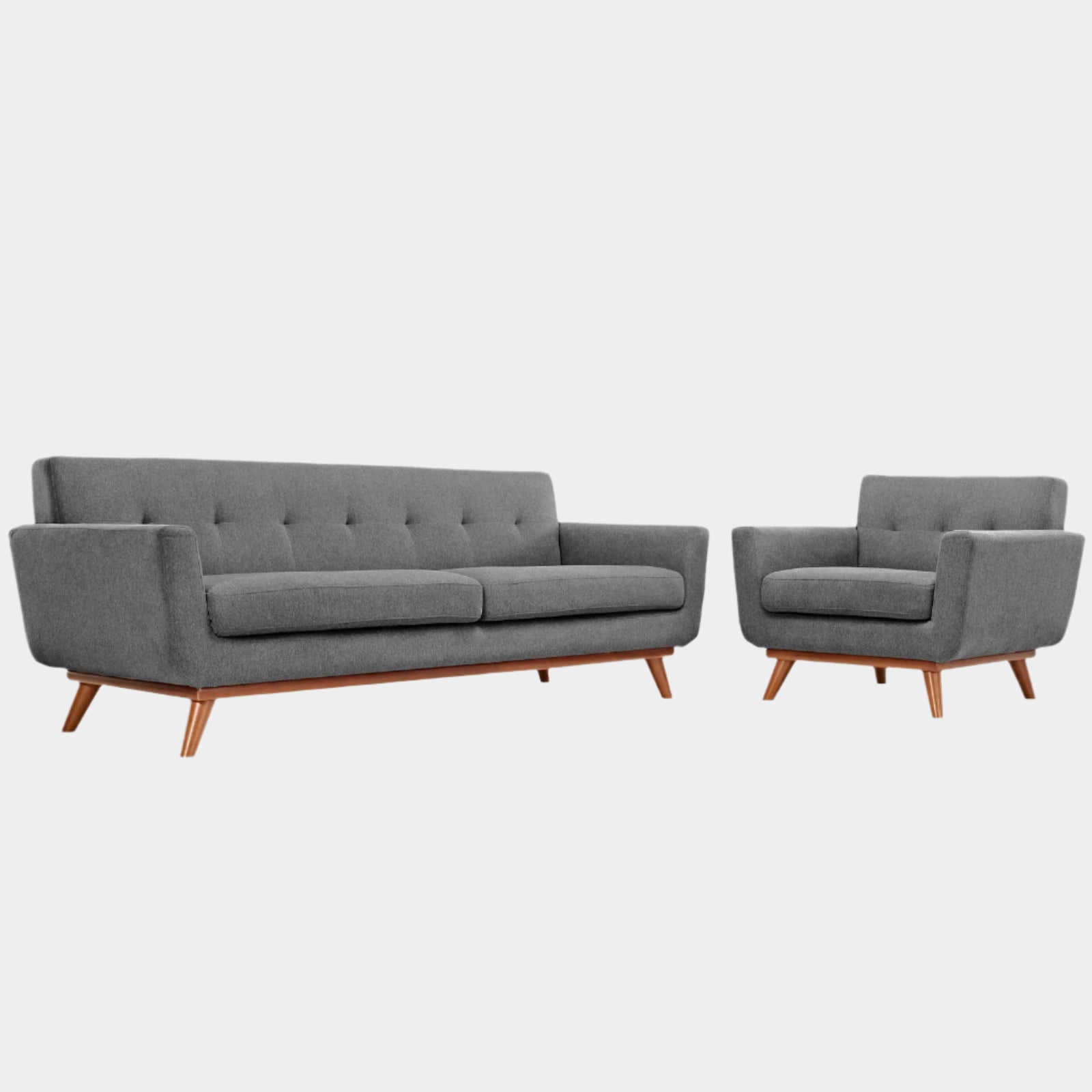 Chaise sans accoudoirs rembourrée en duvet Commix