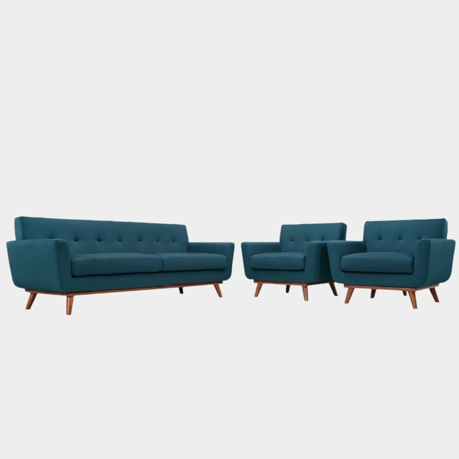 Chaise sans accoudoirs rembourrée en duvet Commix