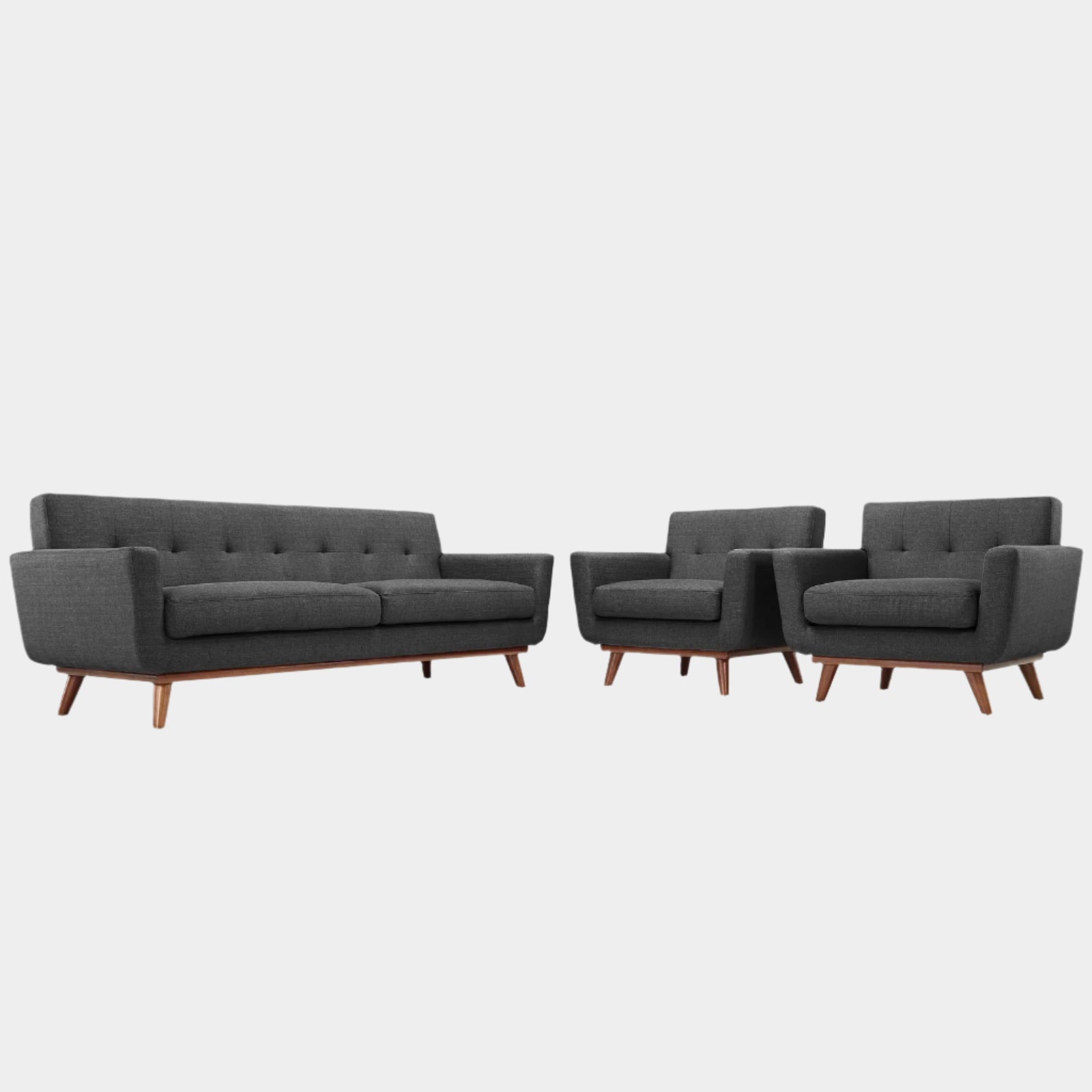 Chaise sans accoudoirs rembourrée en duvet Commix