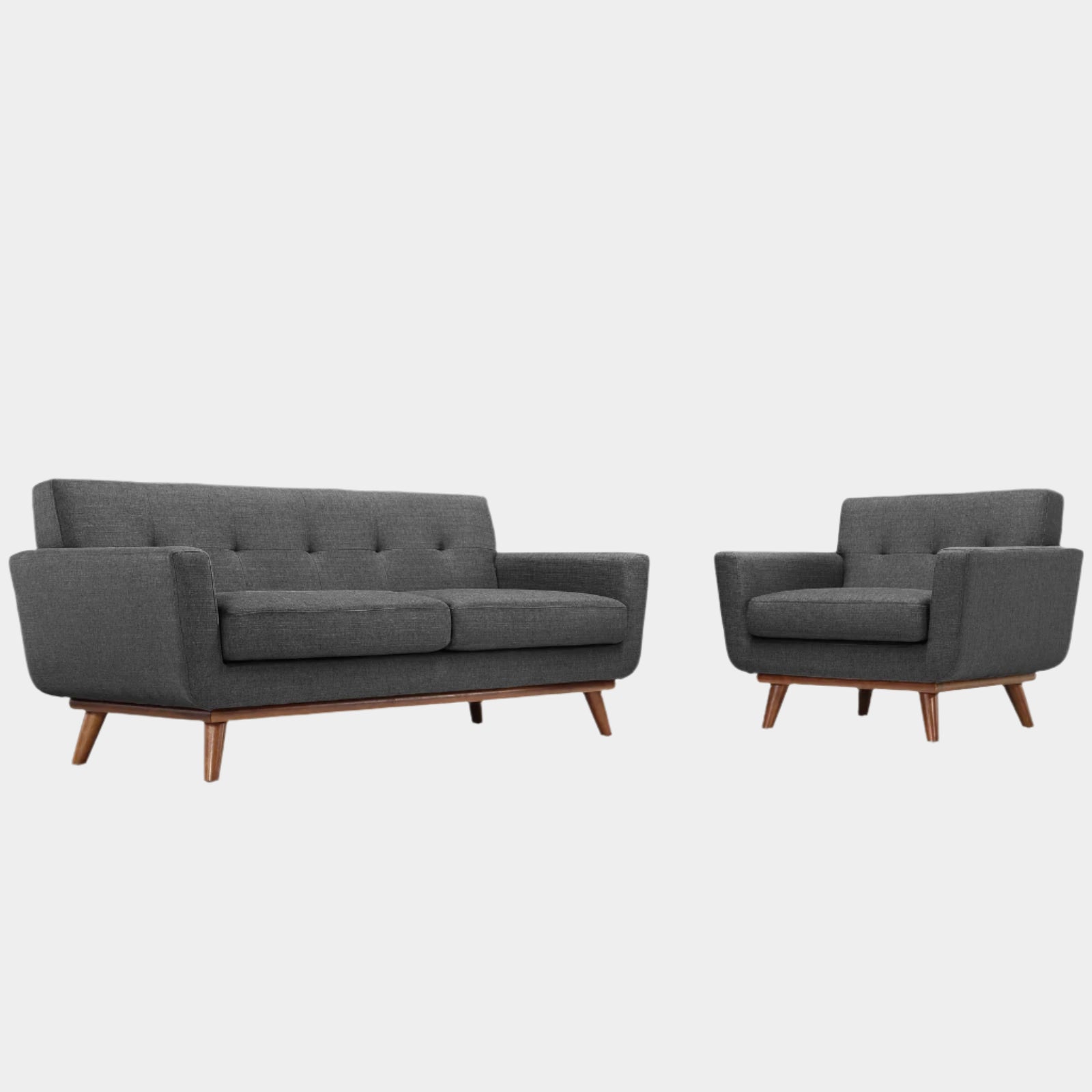 Chaise sans accoudoirs rembourrée en duvet Commix