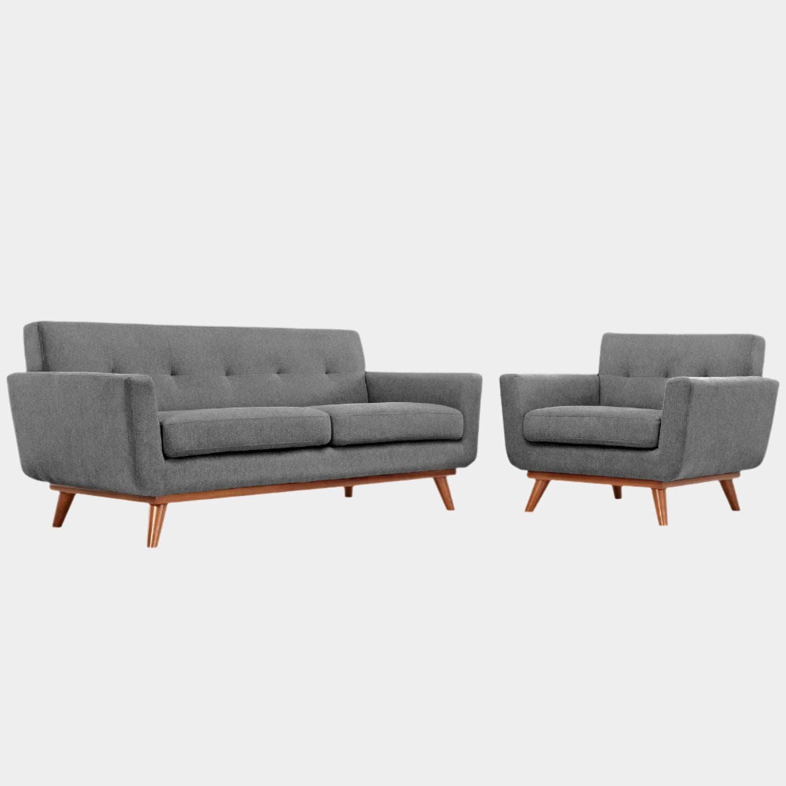 Chaise sans accoudoirs rembourrée en duvet Commix