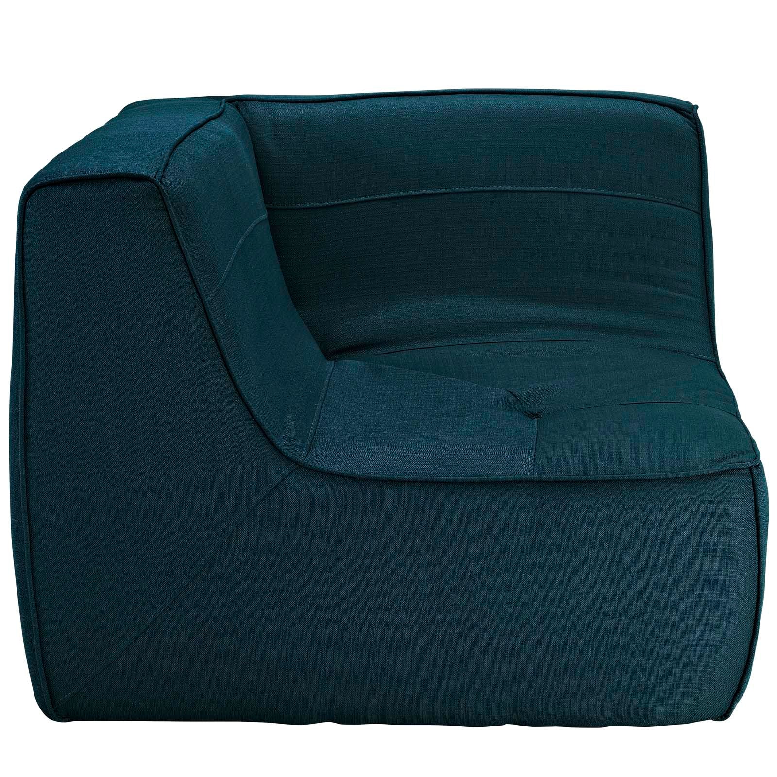 Chaise sans accoudoirs rembourrée en duvet Commix