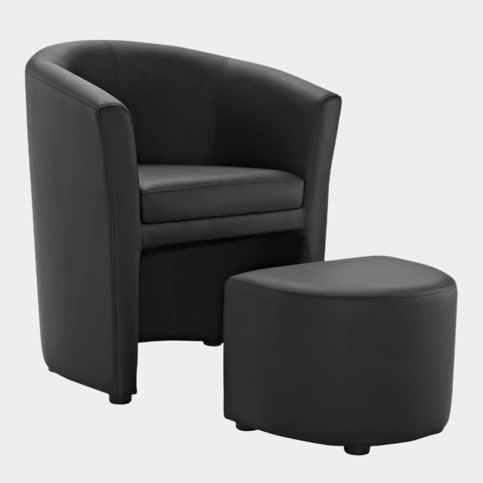 Divulge Armchair and Ottoman