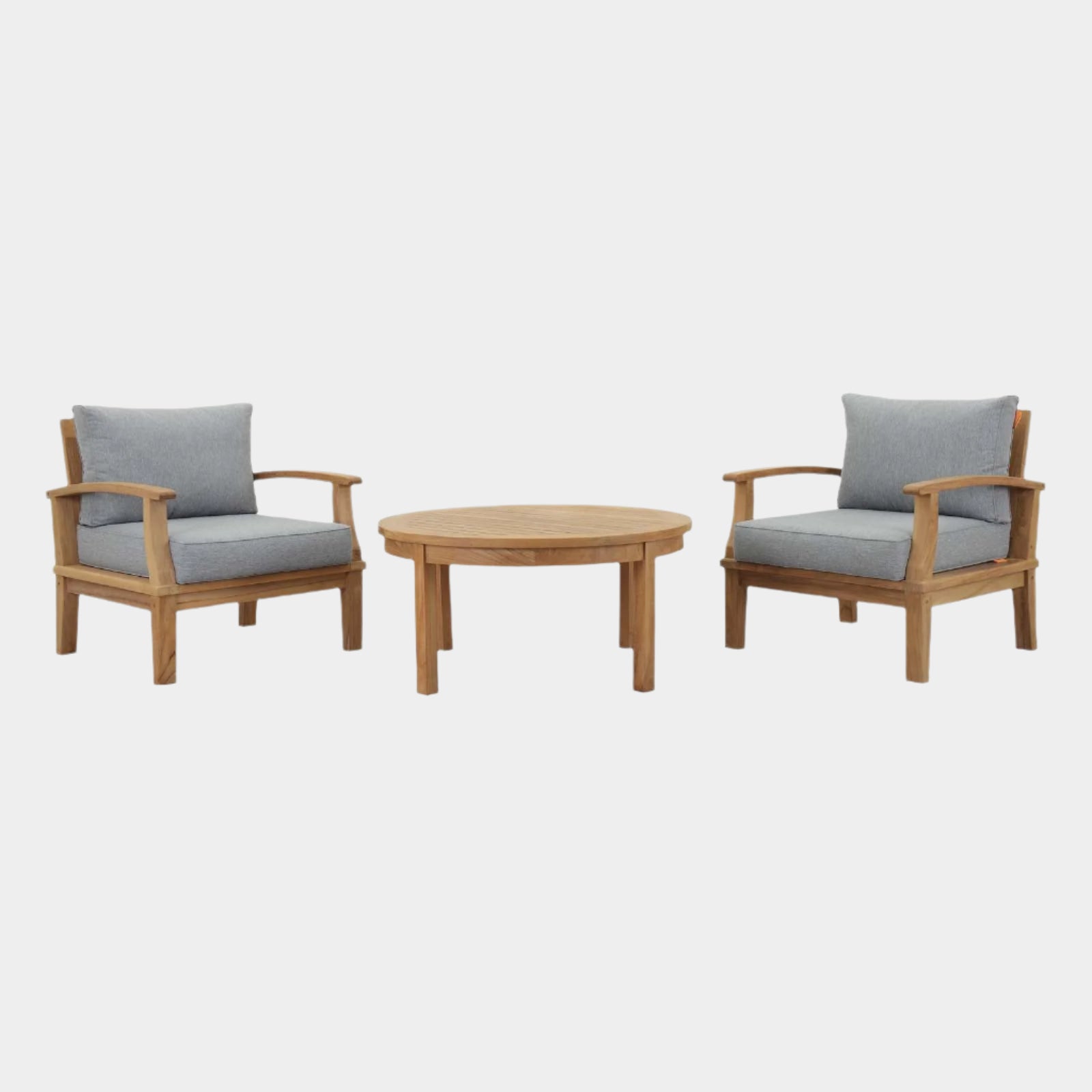 Marina 3 Piece Outdoor Patio Teak Set