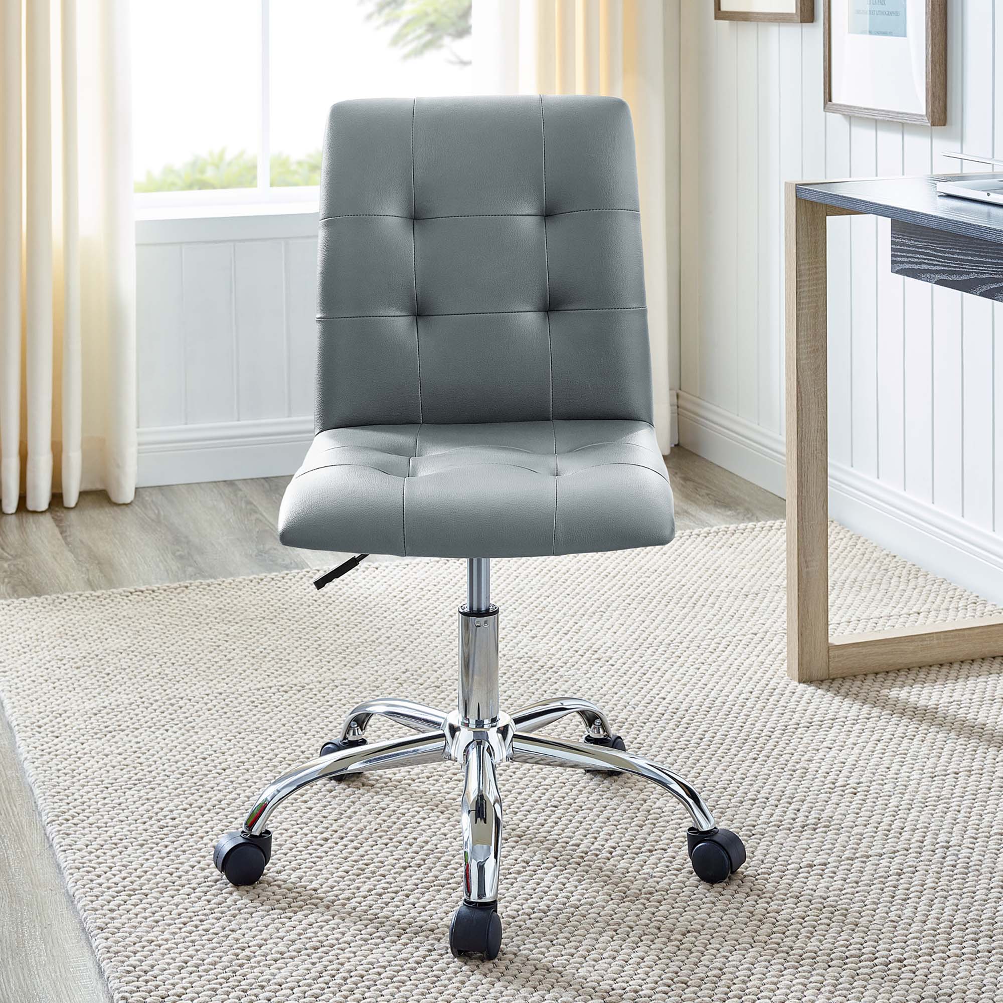 Prim Armless Mid Back Office Chair