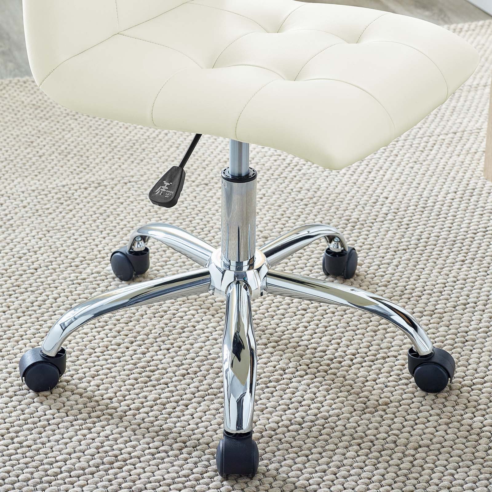 Prim Armless Mid Back Office Chair