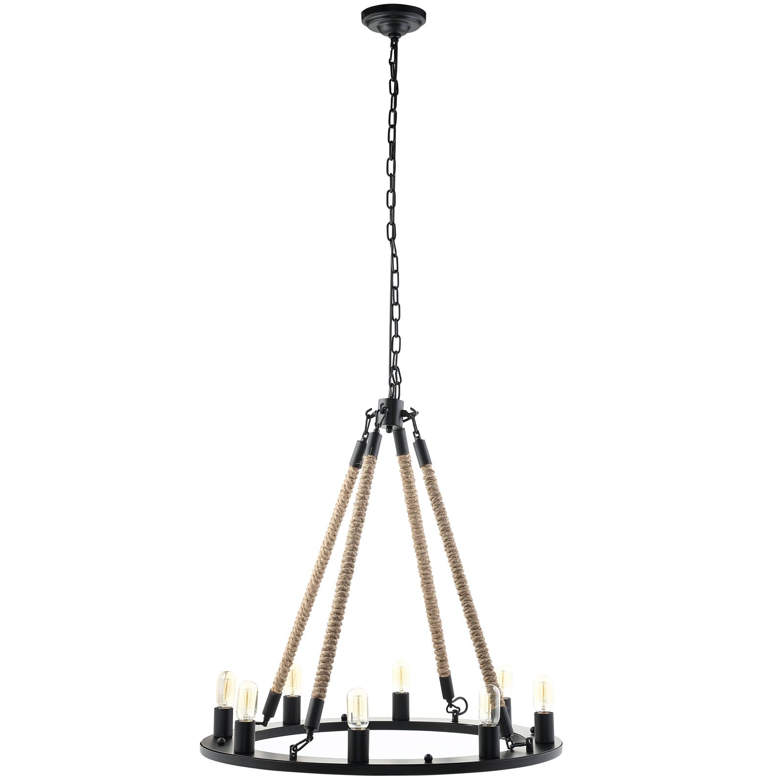 Encircle Chandelier in Black