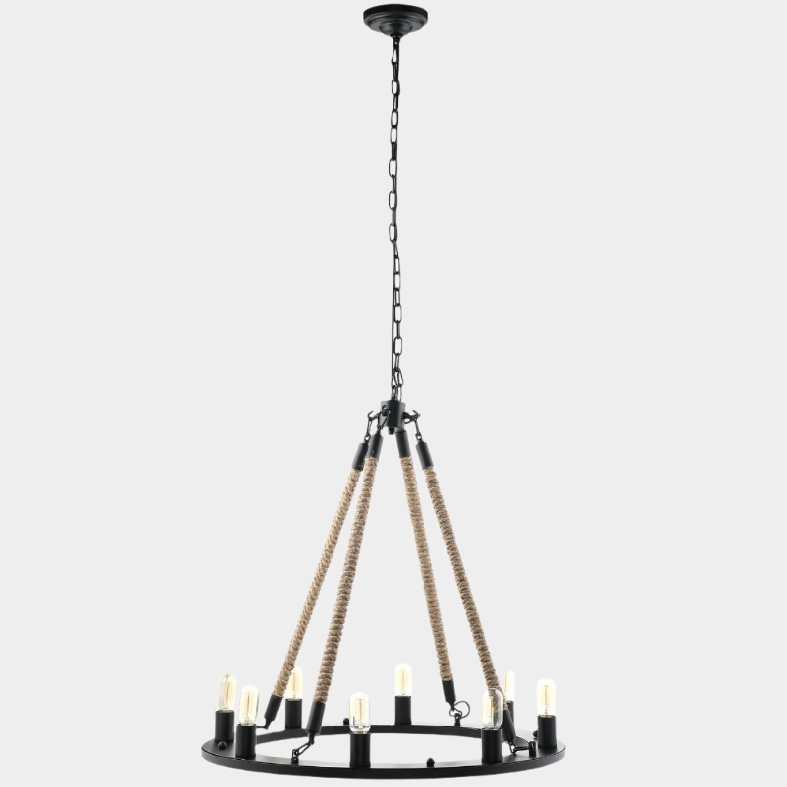 Encircle Chandelier in Brown