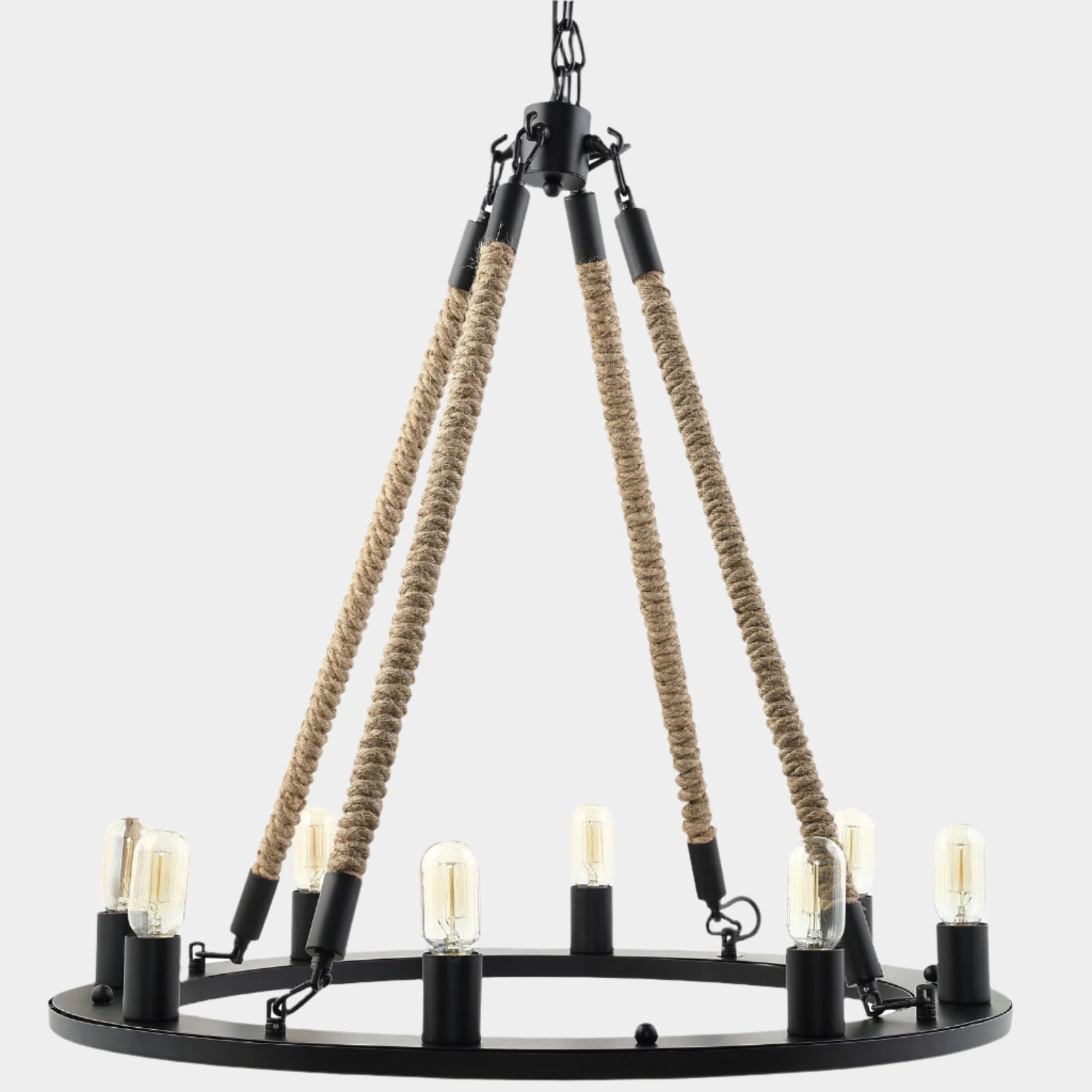 Encircle Chandelier in Black