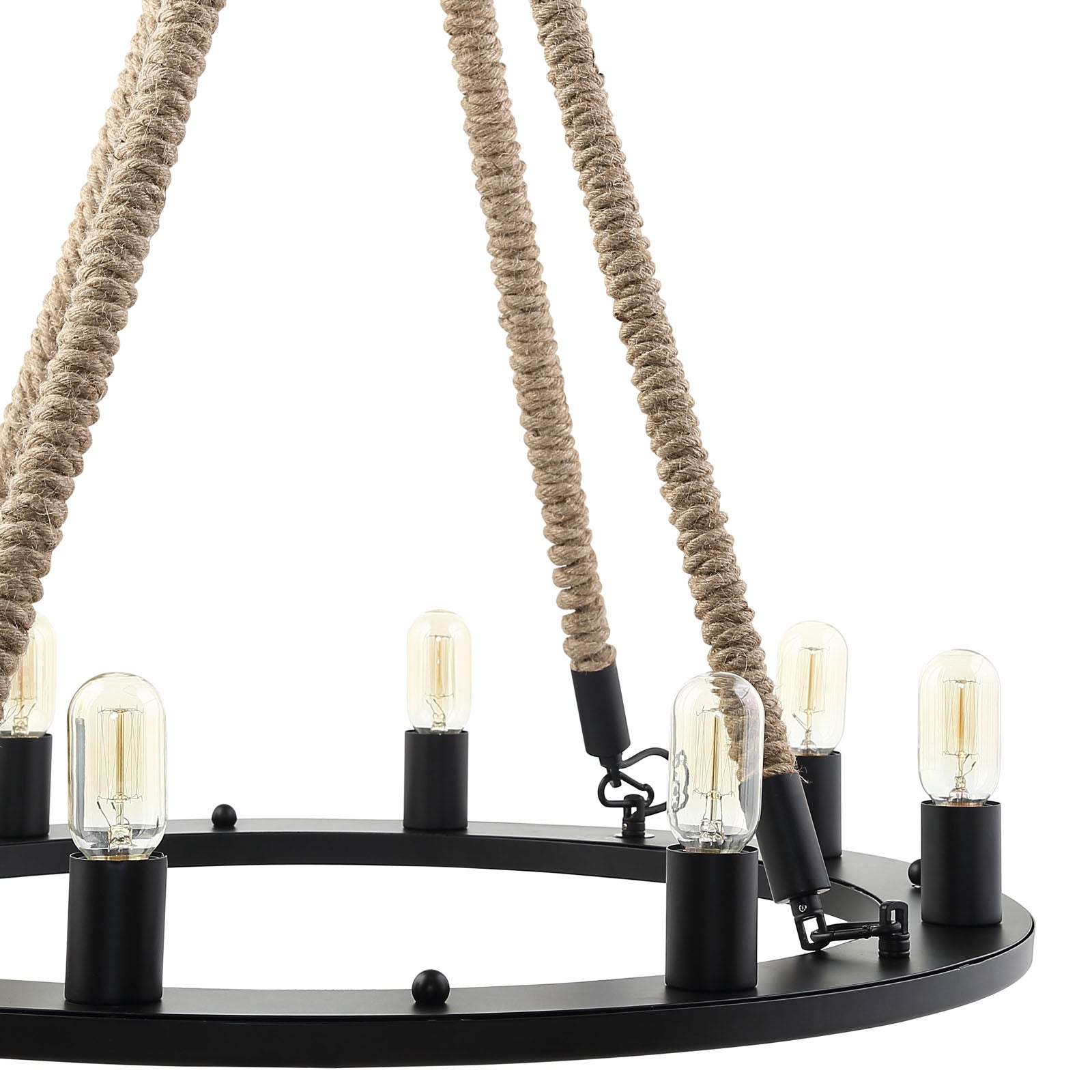 Encircle Chandelier in Black