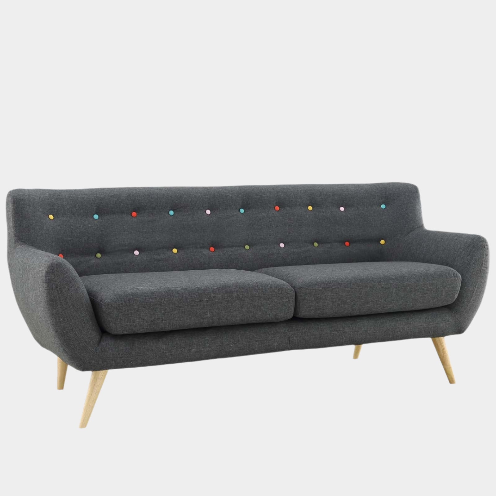 Remark Upholstered Fabric Sofa