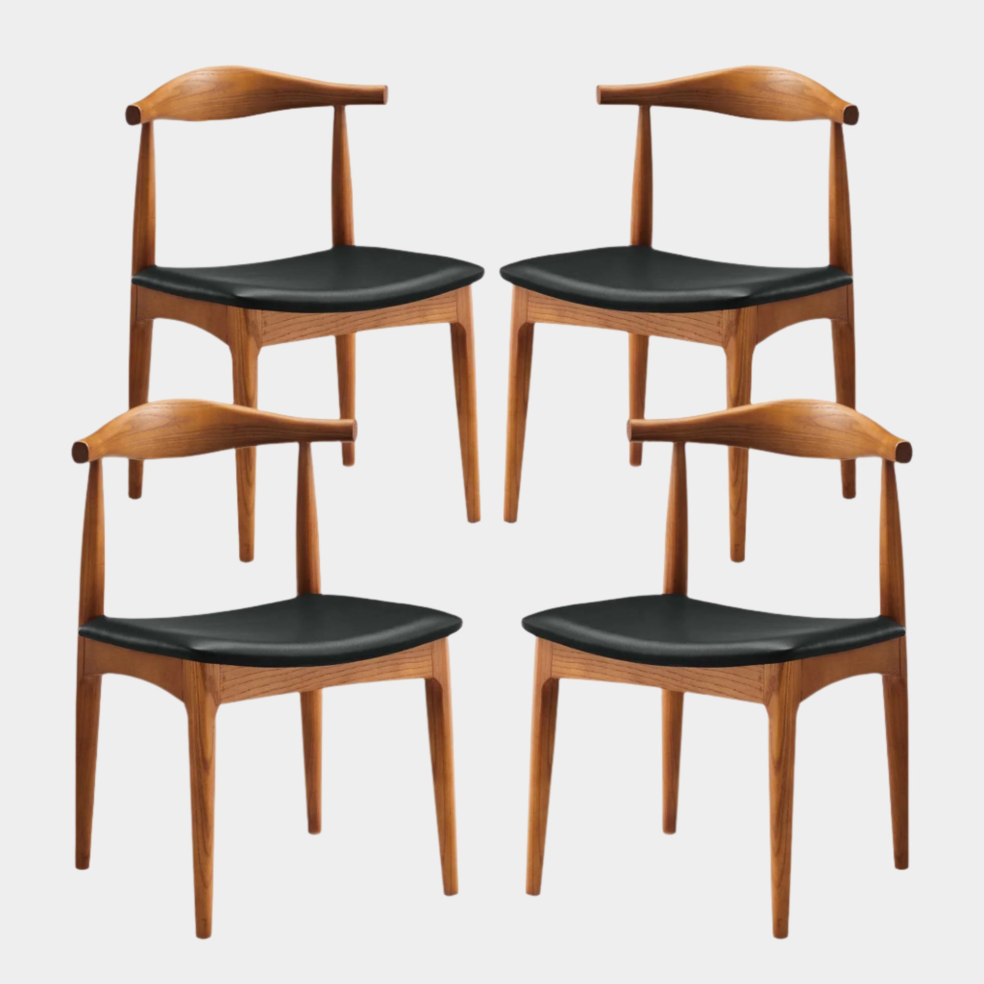 Tracy Dining Chairs Wood Set of 4