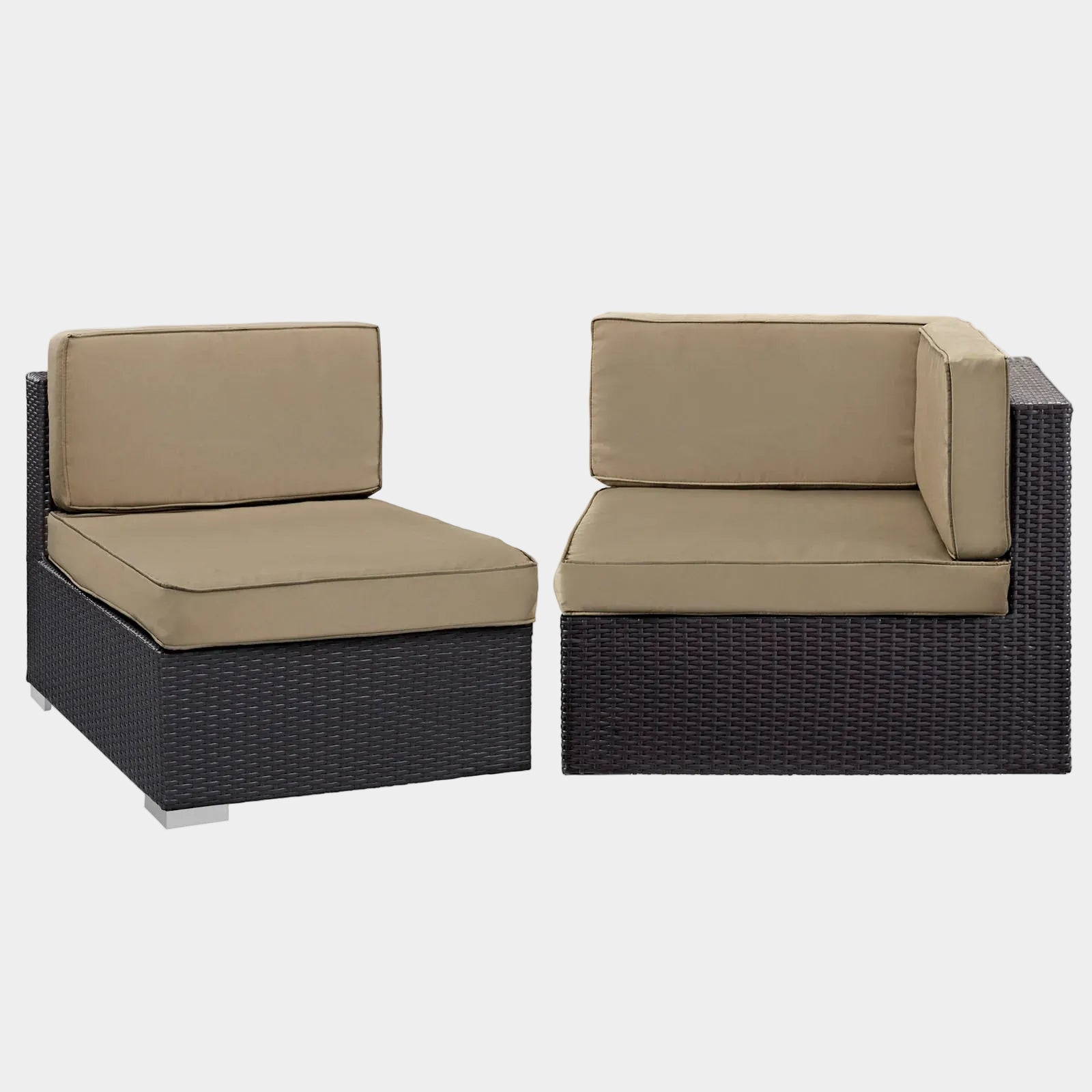 Gather Corner and Middle Outdoor Patio Sectional Set