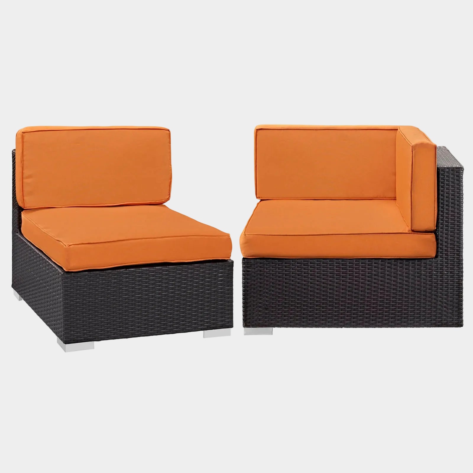 Gather Corner and Middle Outdoor Patio Sectional Set