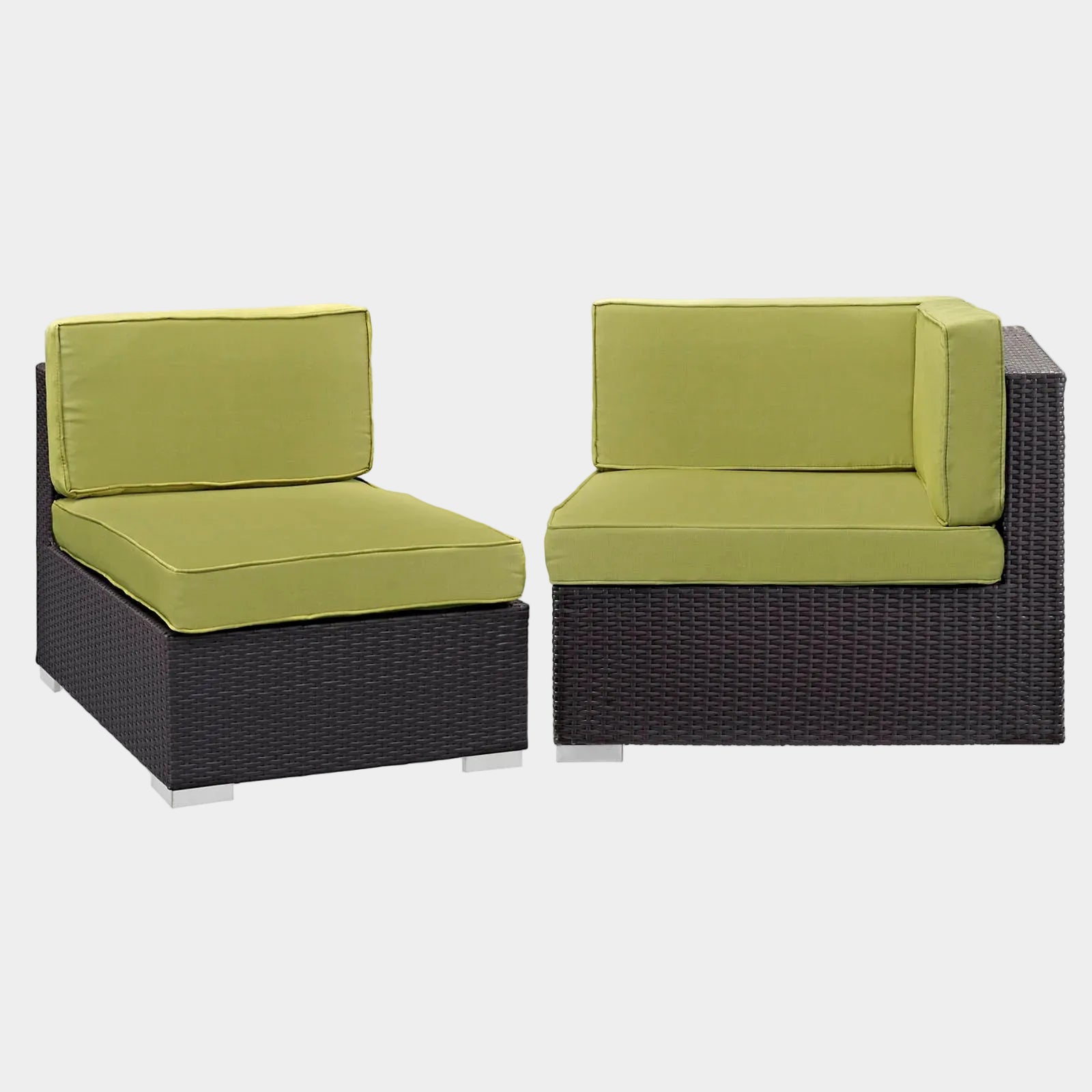 Gather Corner and Middle Outdoor Patio Sectional Set