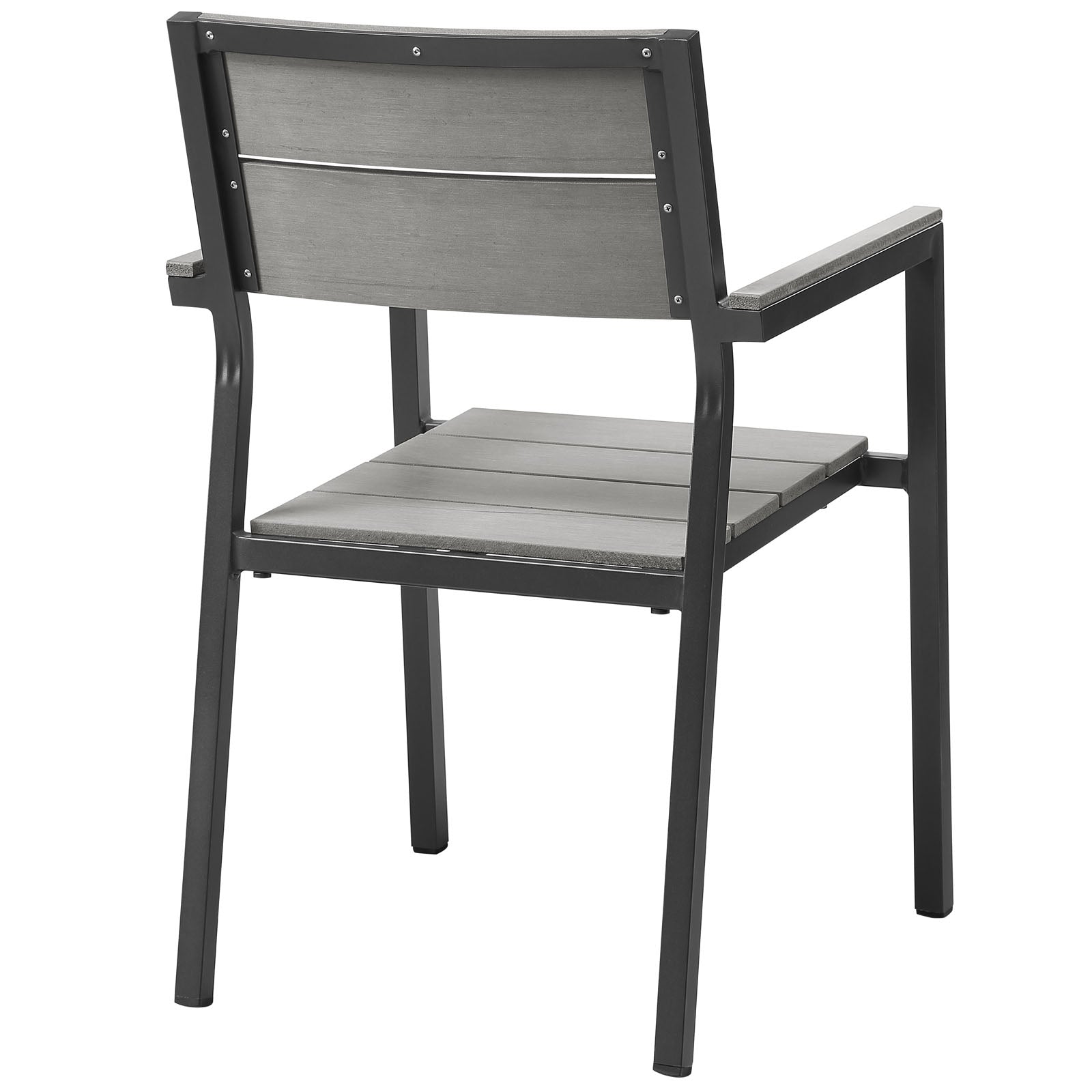 Ensemble de 2 fauteuils de salle à manger pour patio extérieur Maine 