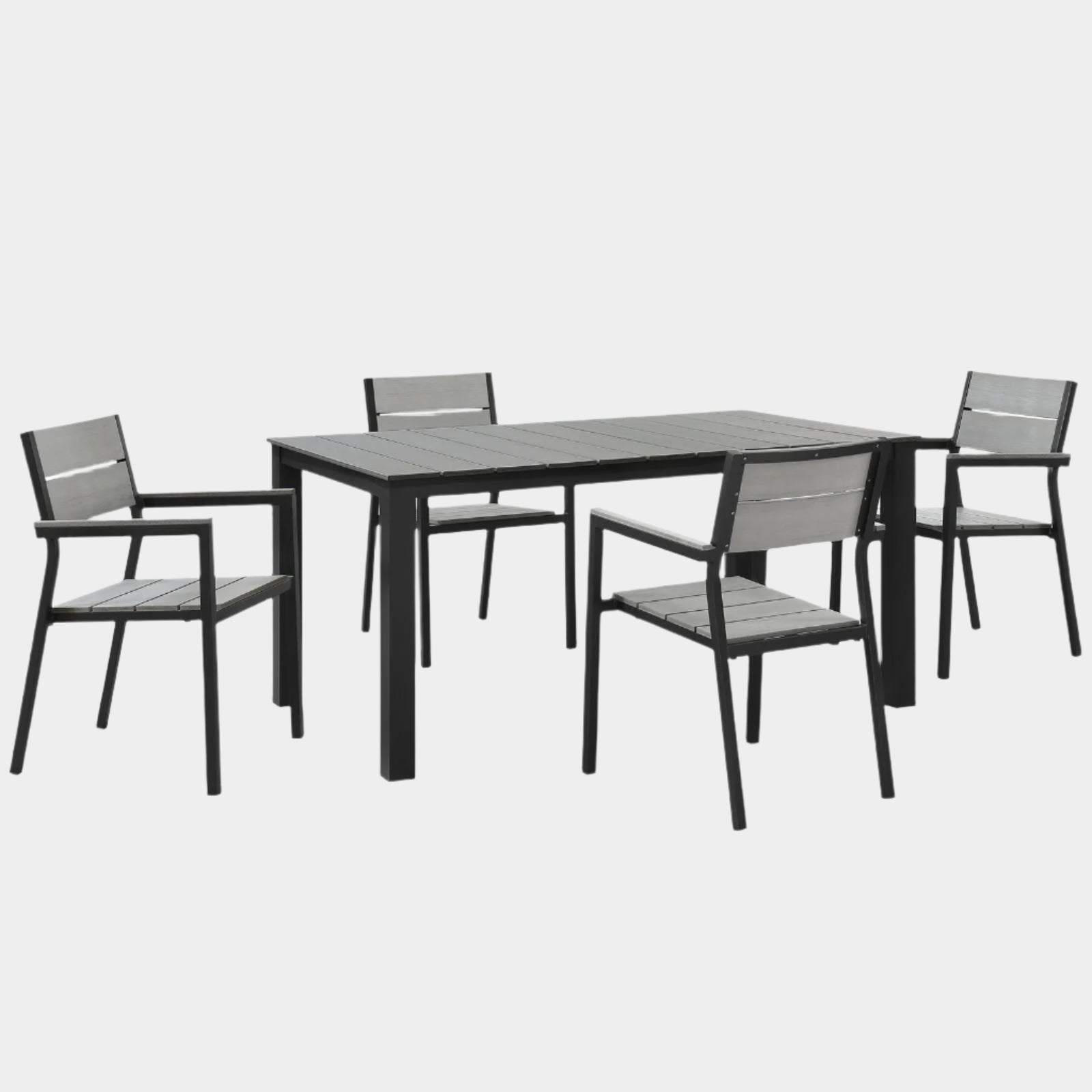 Maine 5 Piece Outdoor Patio Dining Set