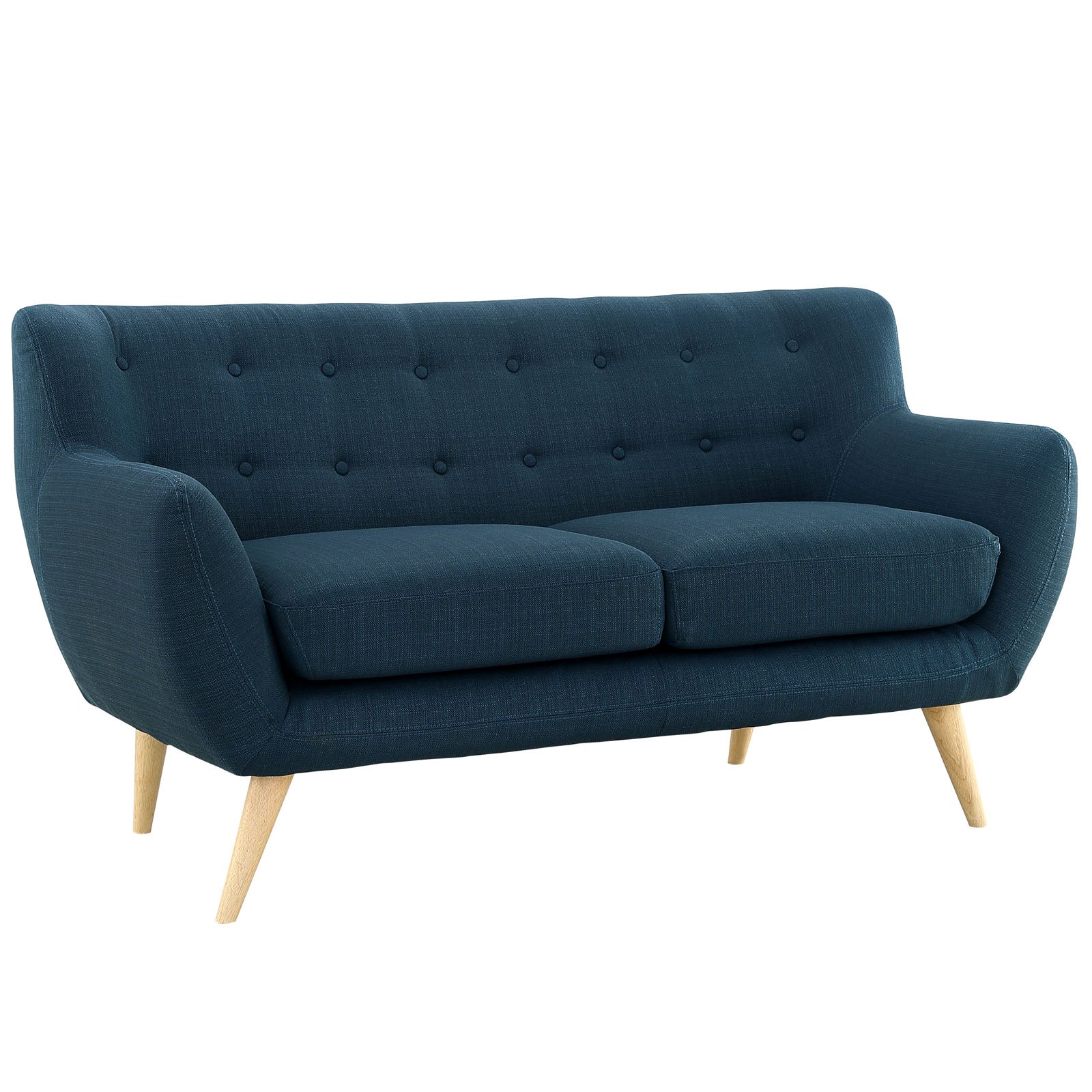 Chaise sans accoudoirs rembourrée en duvet Commix