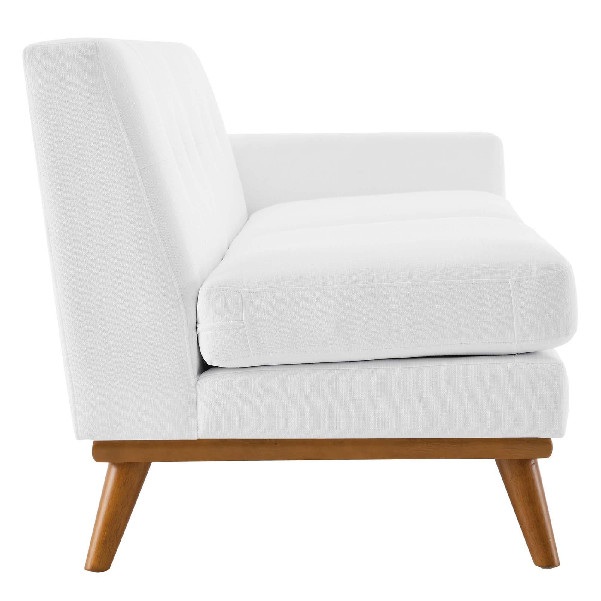 Chaise sans accoudoirs rembourrée en duvet Commix