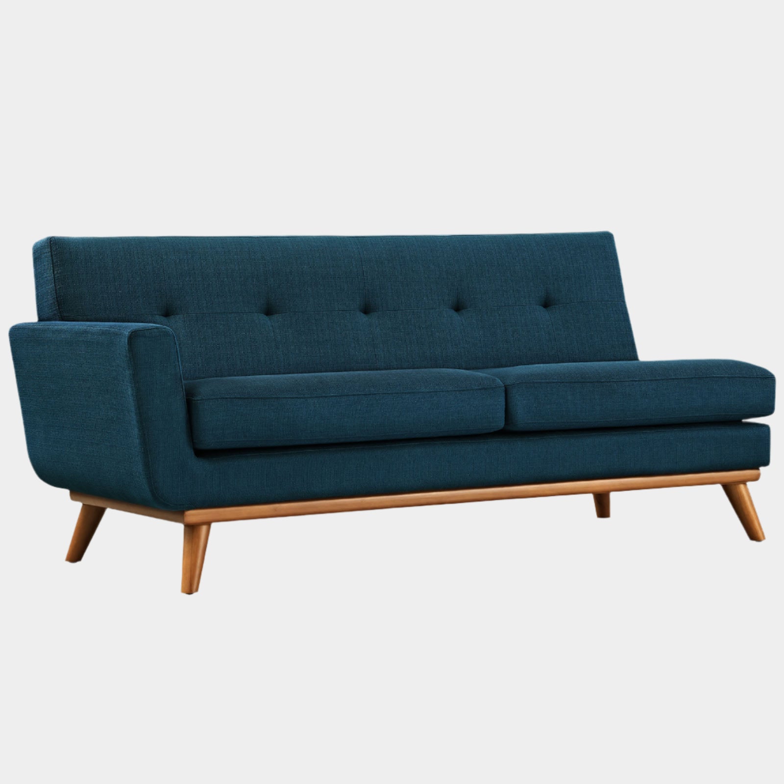 Engage Left-Arm Upholstered Fabric Loveseat