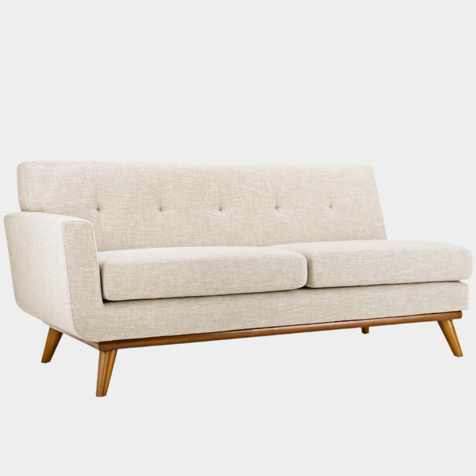 Engage Left-Arm Upholstered Fabric Loveseat