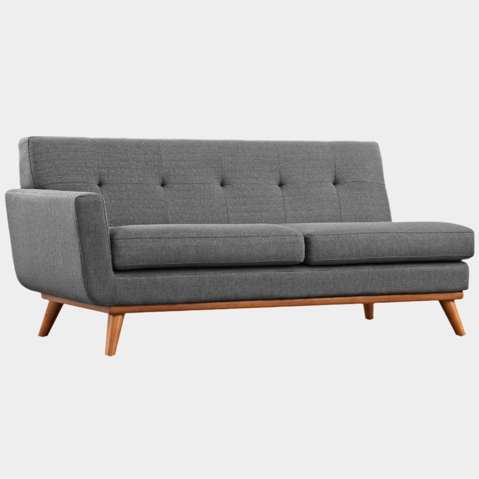 Engage Left-Arm Upholstered Fabric Loveseat