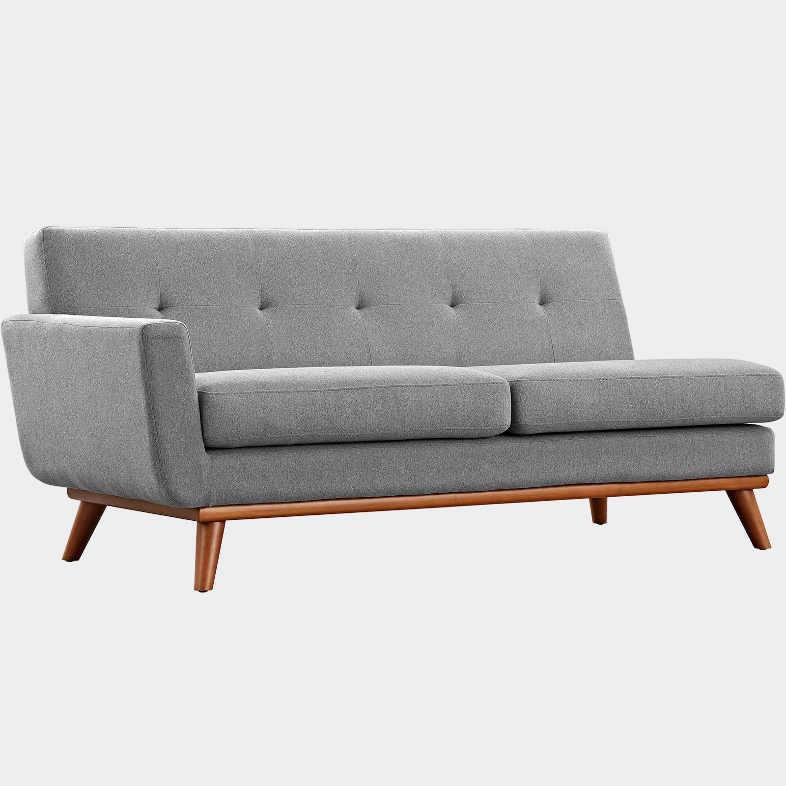 Engage Left-Arm Upholstered Fabric Loveseat