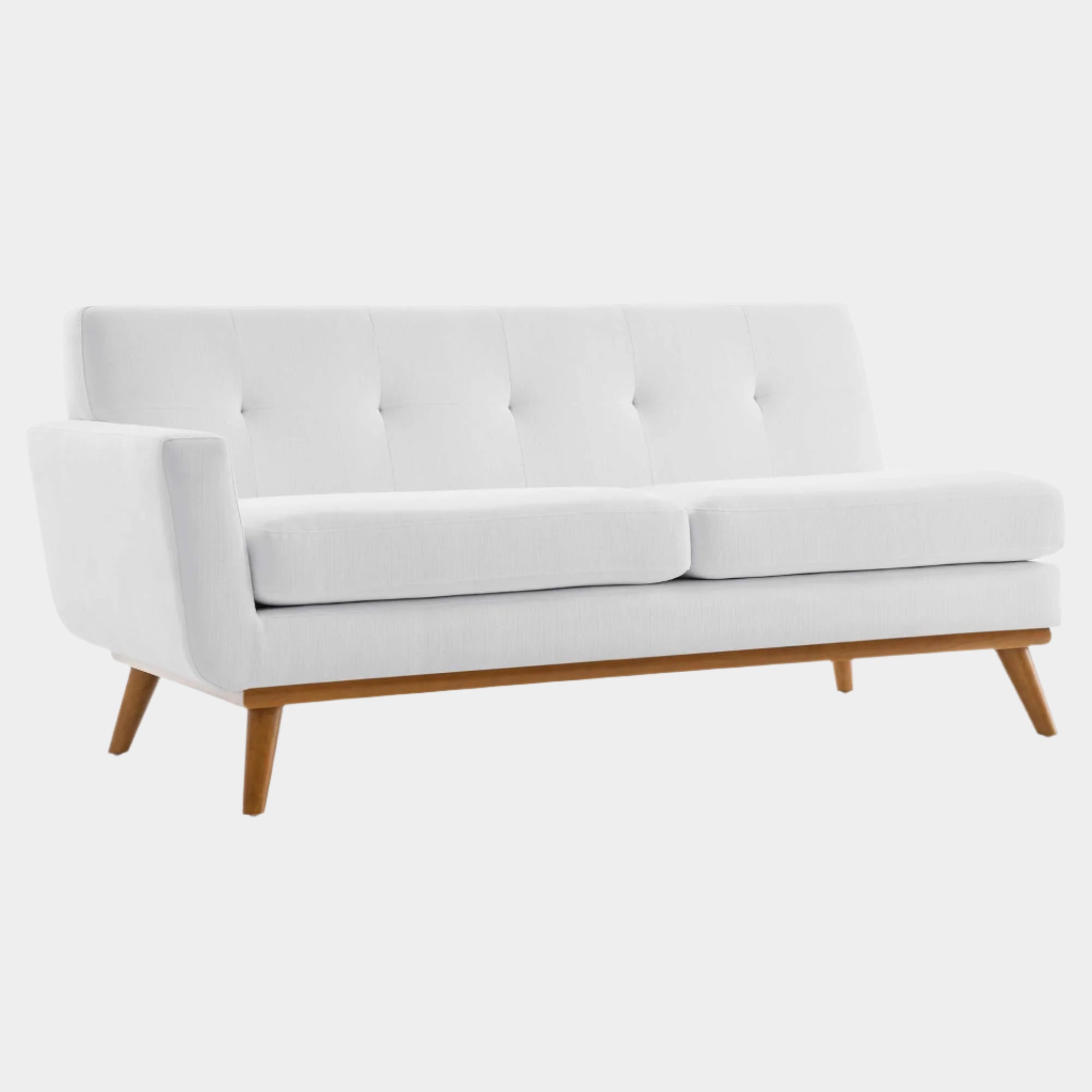 Engage Left-Arm Upholstered Fabric Loveseat