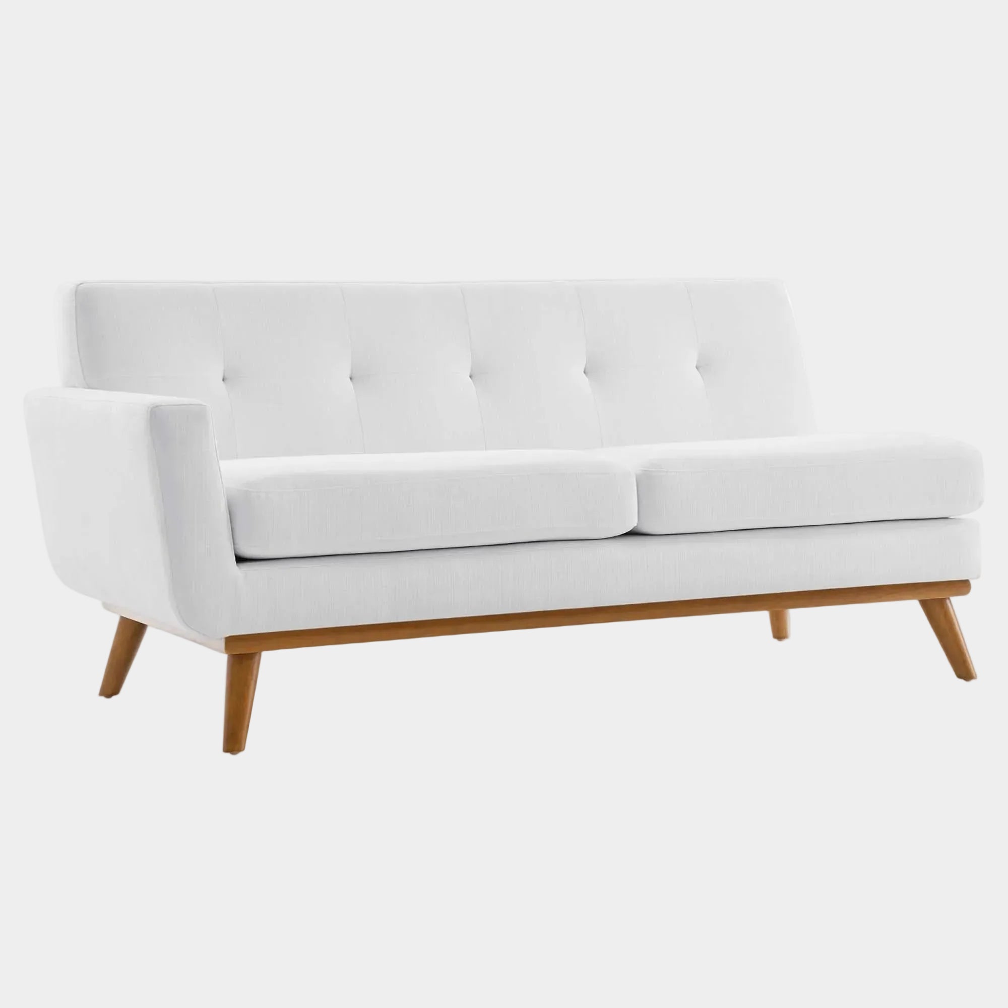 Engage Left-Arm Upholstered Fabric Loveseat