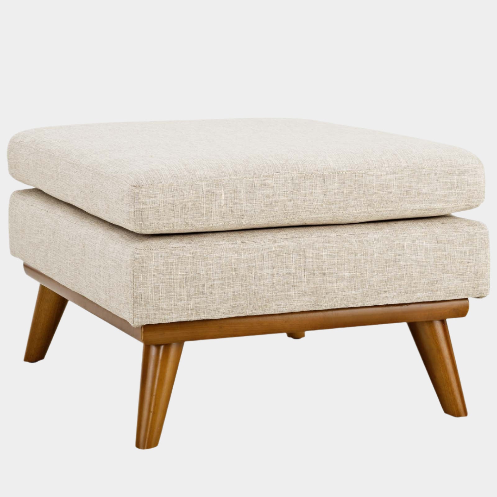 Engage Upholstered Fabric Ottoman
