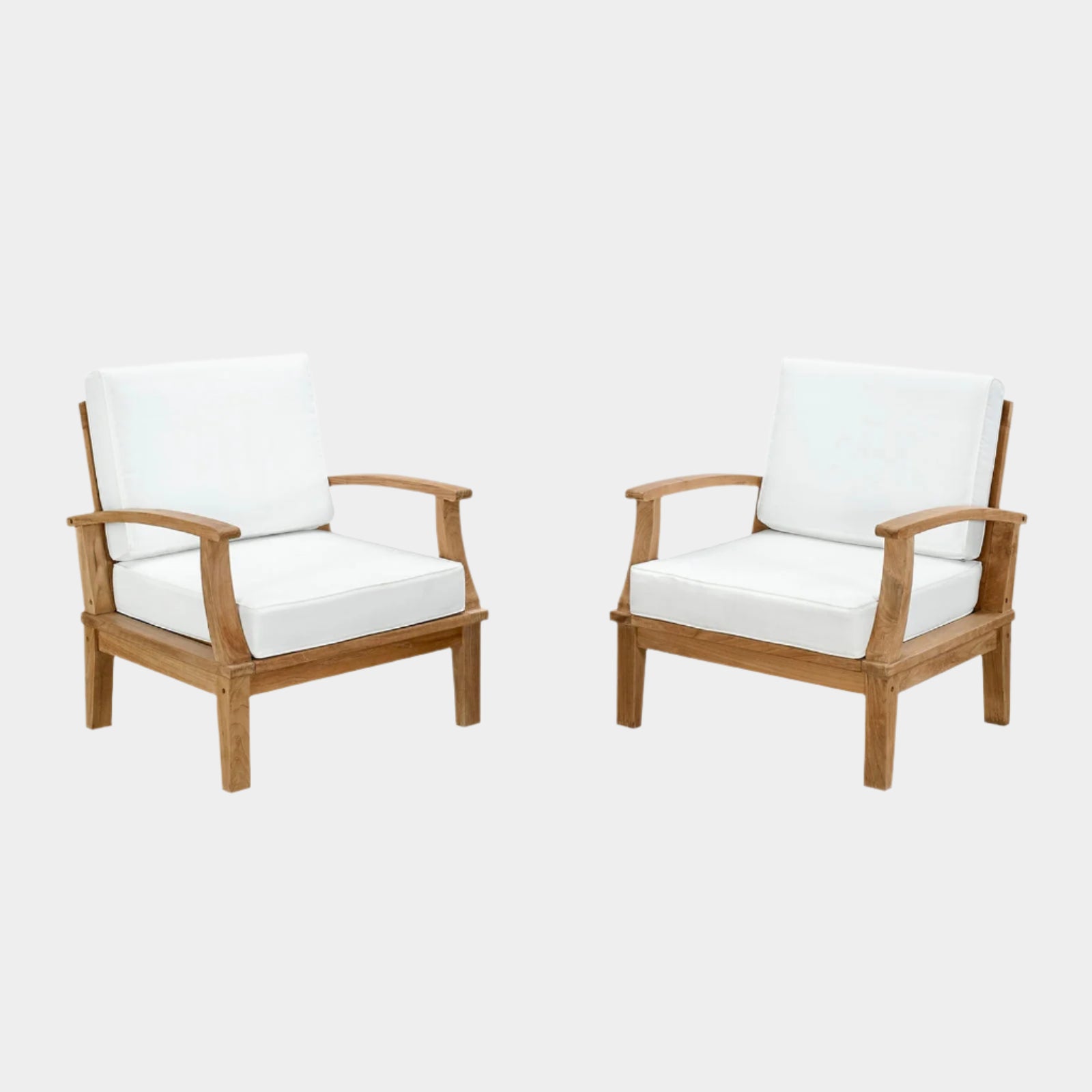 Marina 2 Piece Outdoor Patio Teak Set