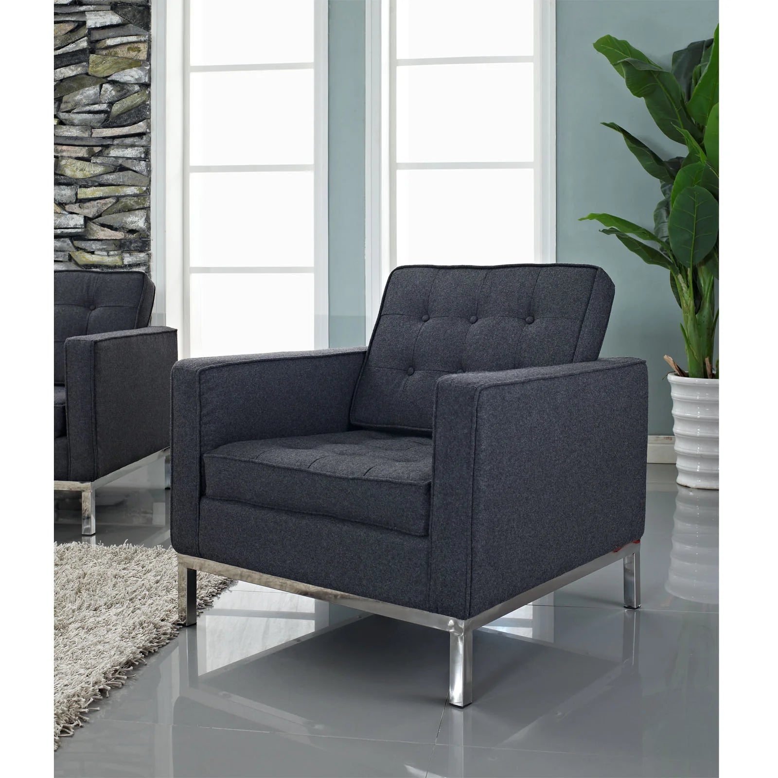 Loft Wool Armchair