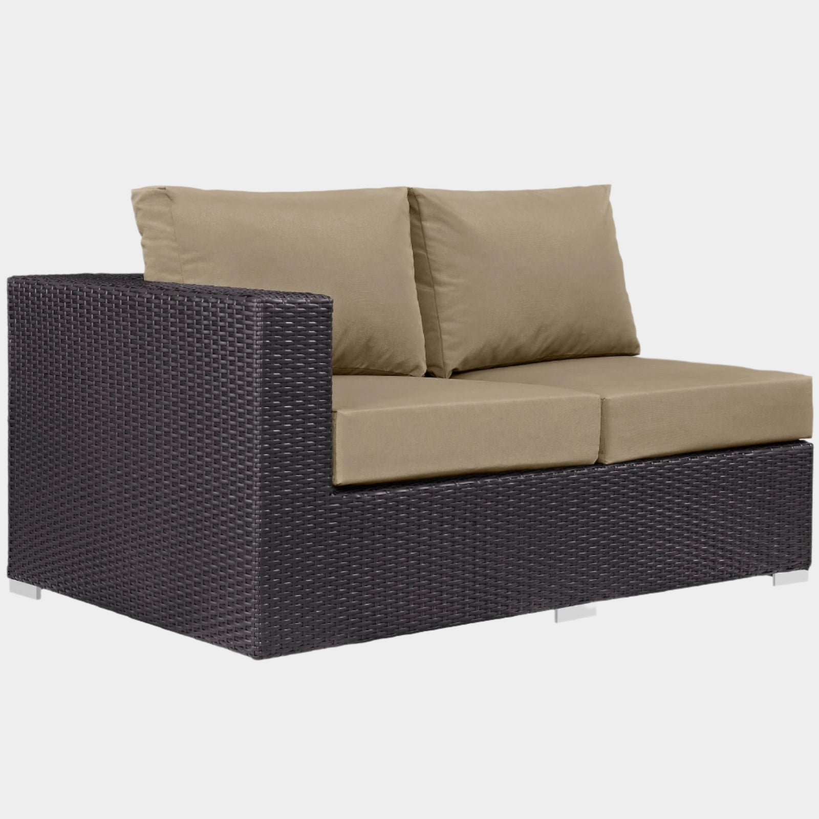 Convene Outdoor Patio Left Arm Loveseat