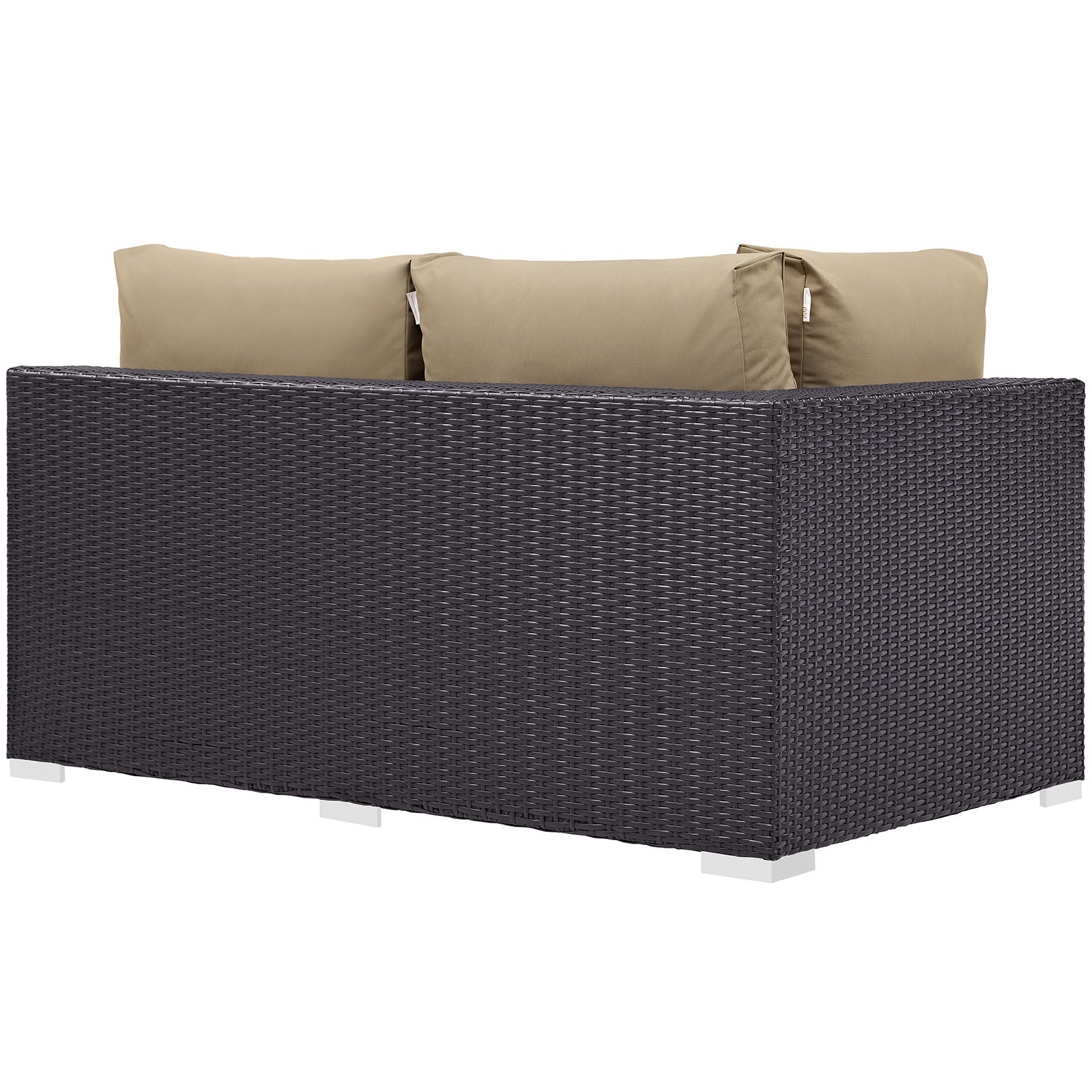 Convene Outdoor Patio Left Arm Loveseat